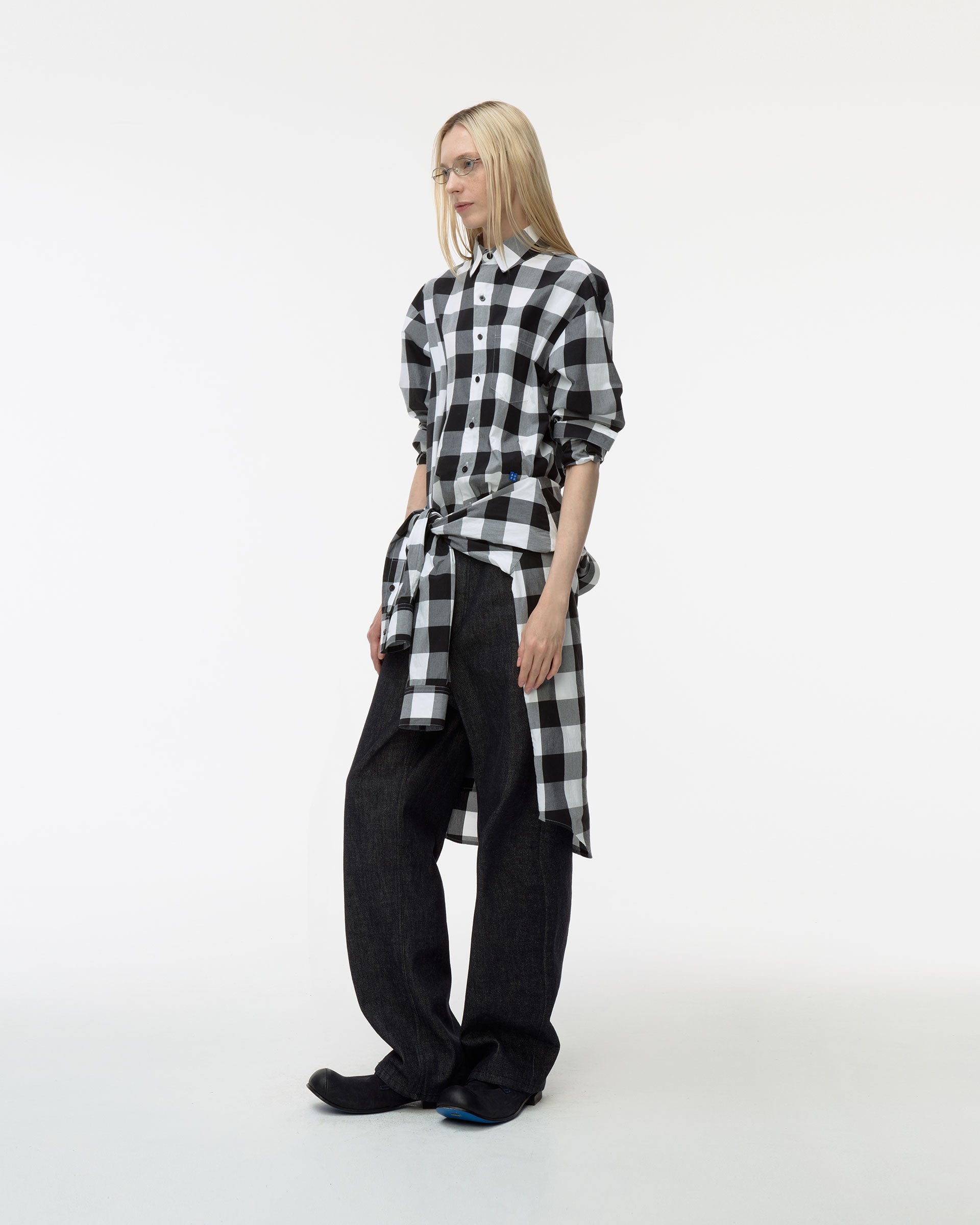 Ader Error - Sig; BL Tag shirt 04 (Noir) product image 3 | TRAB K-Fashion Australia