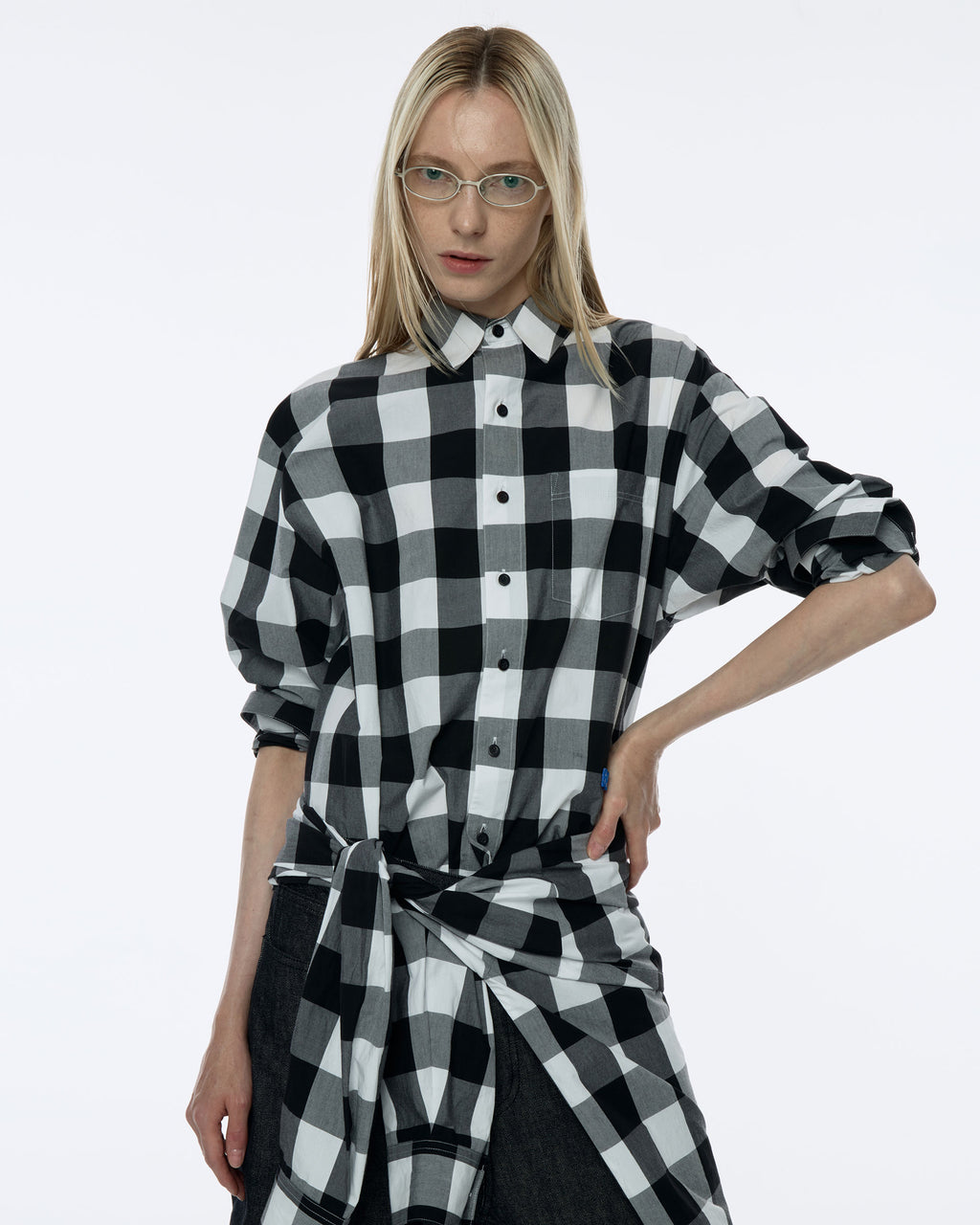 Ader Error - Sig; BL Tag shirt 04 (Noir) product image 7 | TRAB K-Fashion Australia