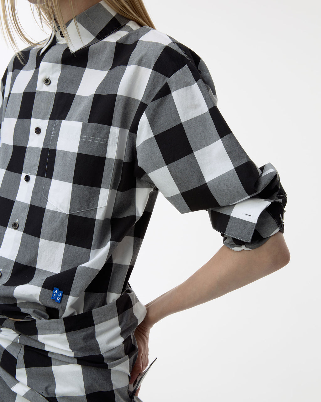 Ader Error - Sig; BL Tag shirt 04 (Noir) product image 8 | TRAB K-Fashion Australia