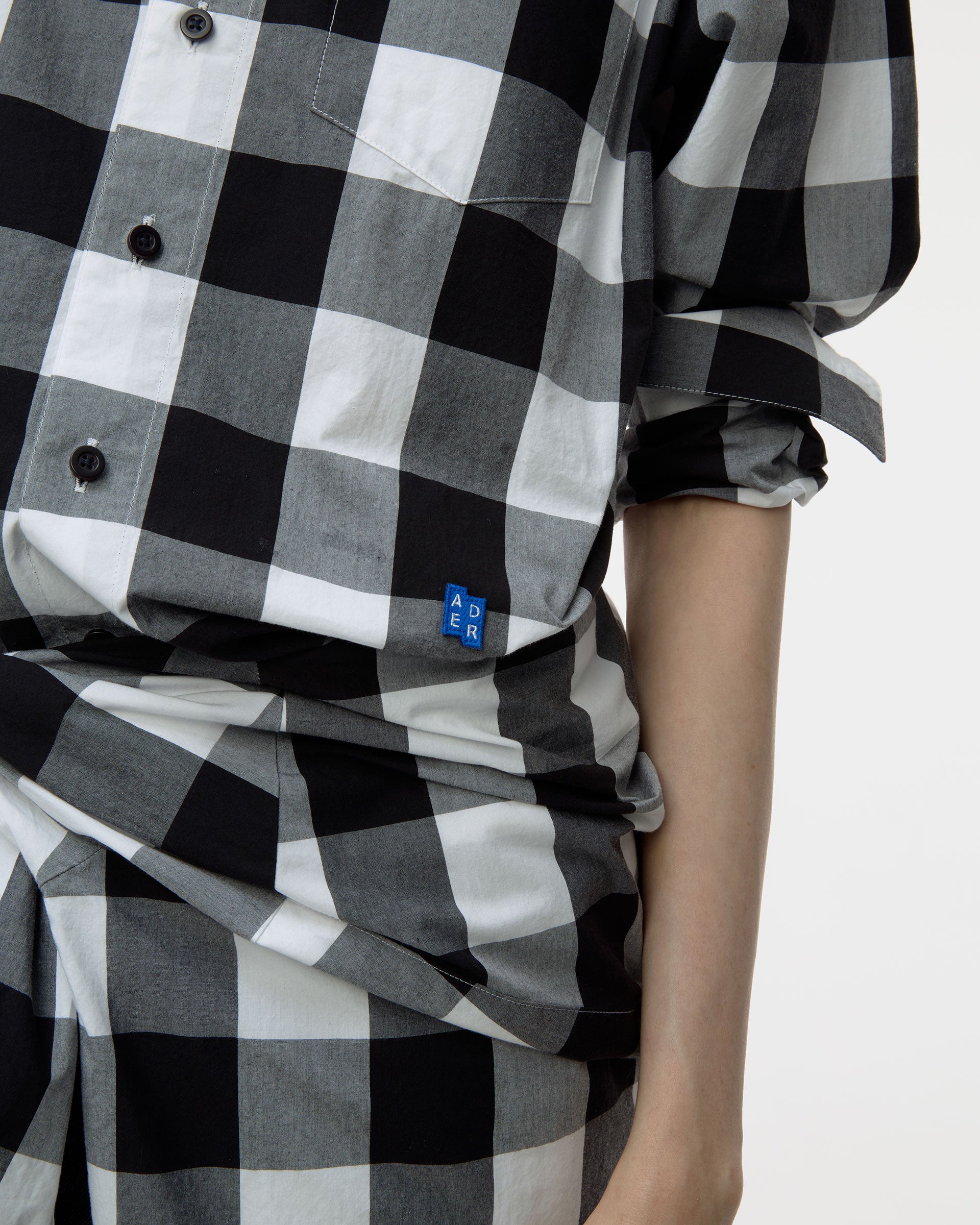 Ader Error - Sig; BL Tag shirt 04 (Noir) product image 9 | TRAB K-Fashion Australia
