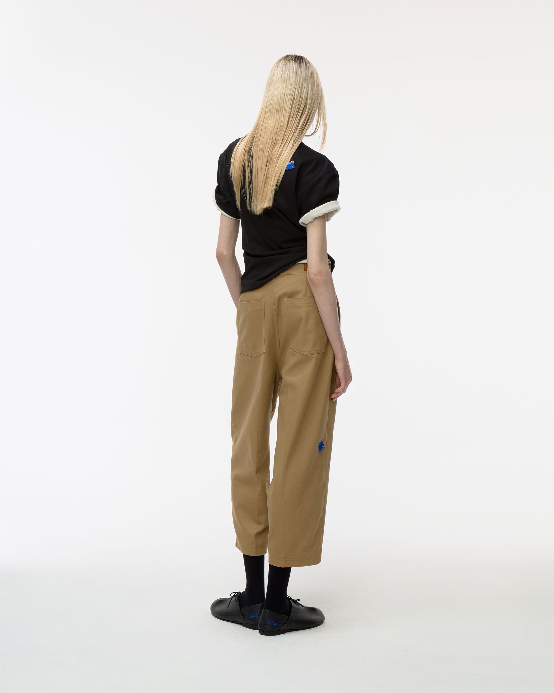 Ader Error - Sig; BL Tag trousers 02 (Beige) product image 2 | TRAB K-Fashion Australia