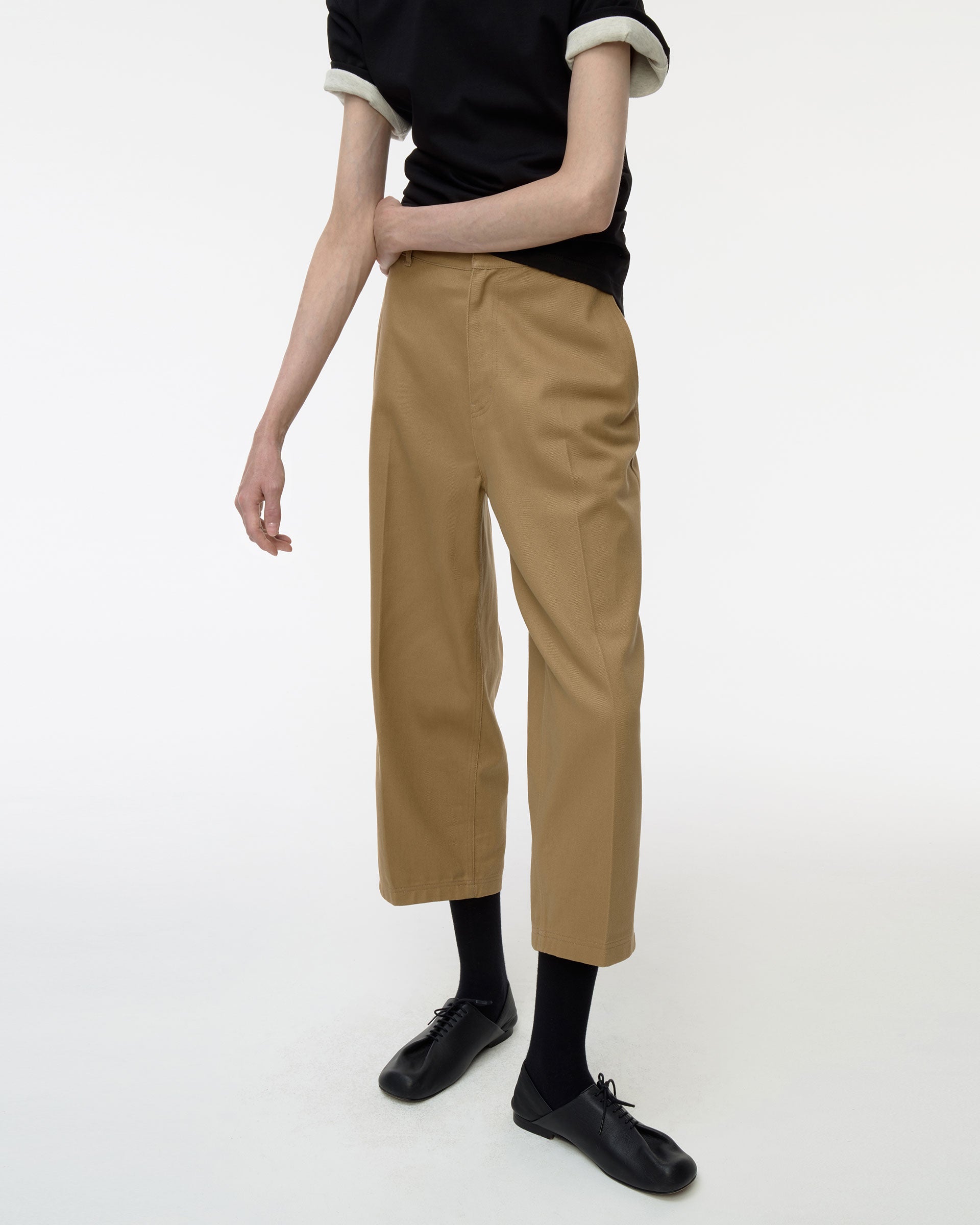 Ader Error - Sig; BL Tag trousers 02 (Beige) product image 3 | TRAB K-Fashion Australia