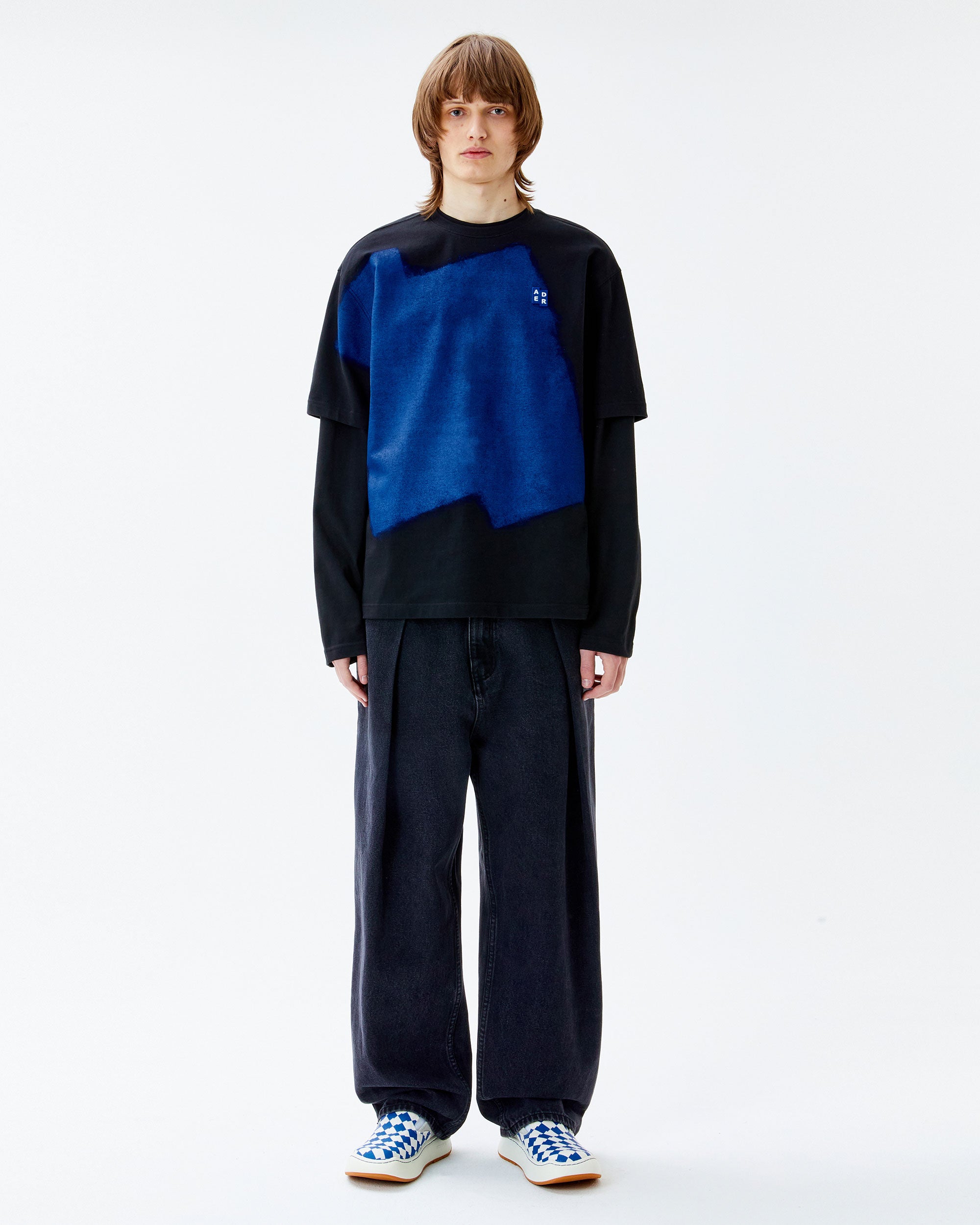 Ader Error - Sig; BL Tag t-shirt 03 (Noir) product image 3 | TRAB K-Fashion Australia