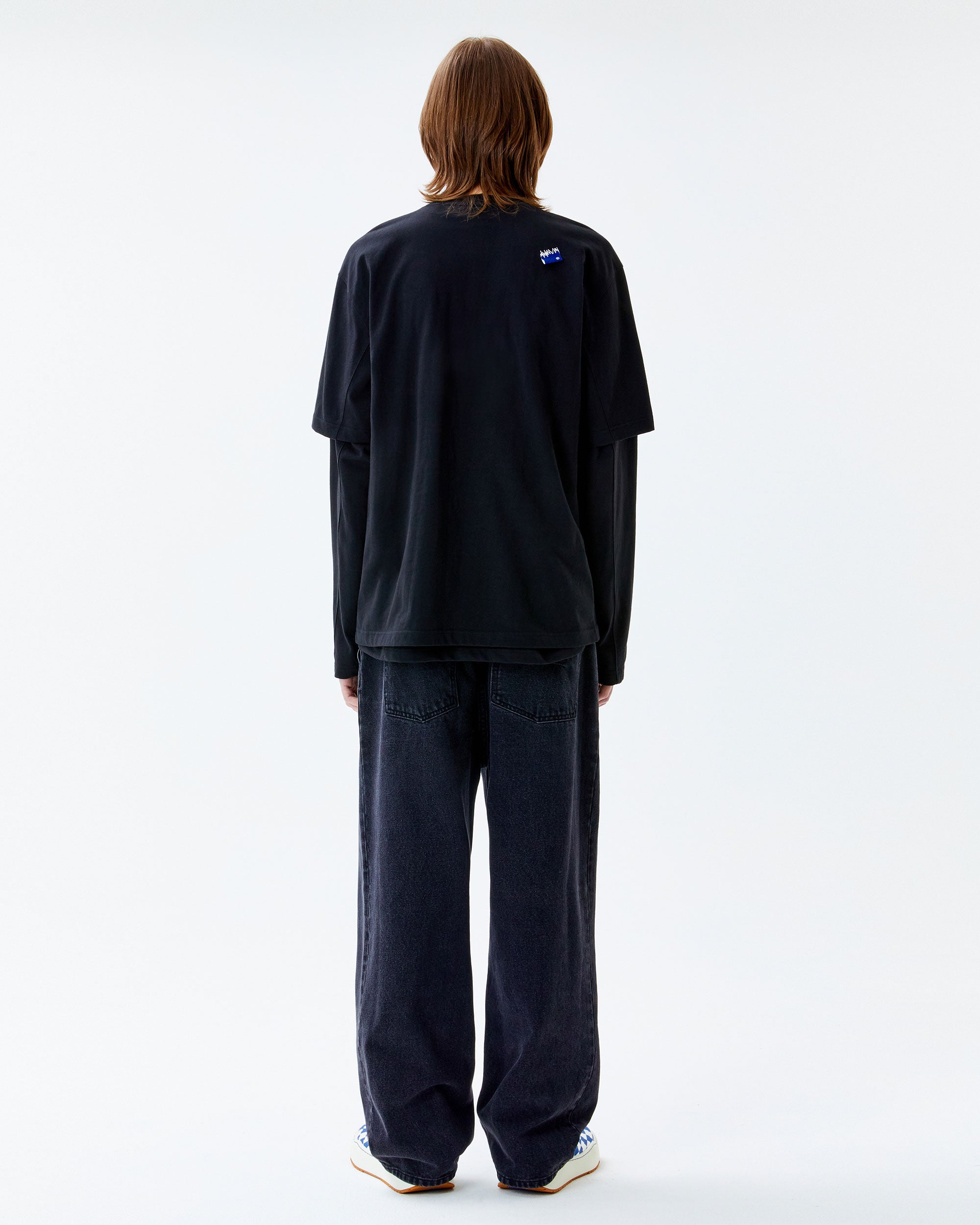 Ader Error - Sig; BL Tag t-shirt 03 (Noir) product image 5 | TRAB K-Fashion Australia