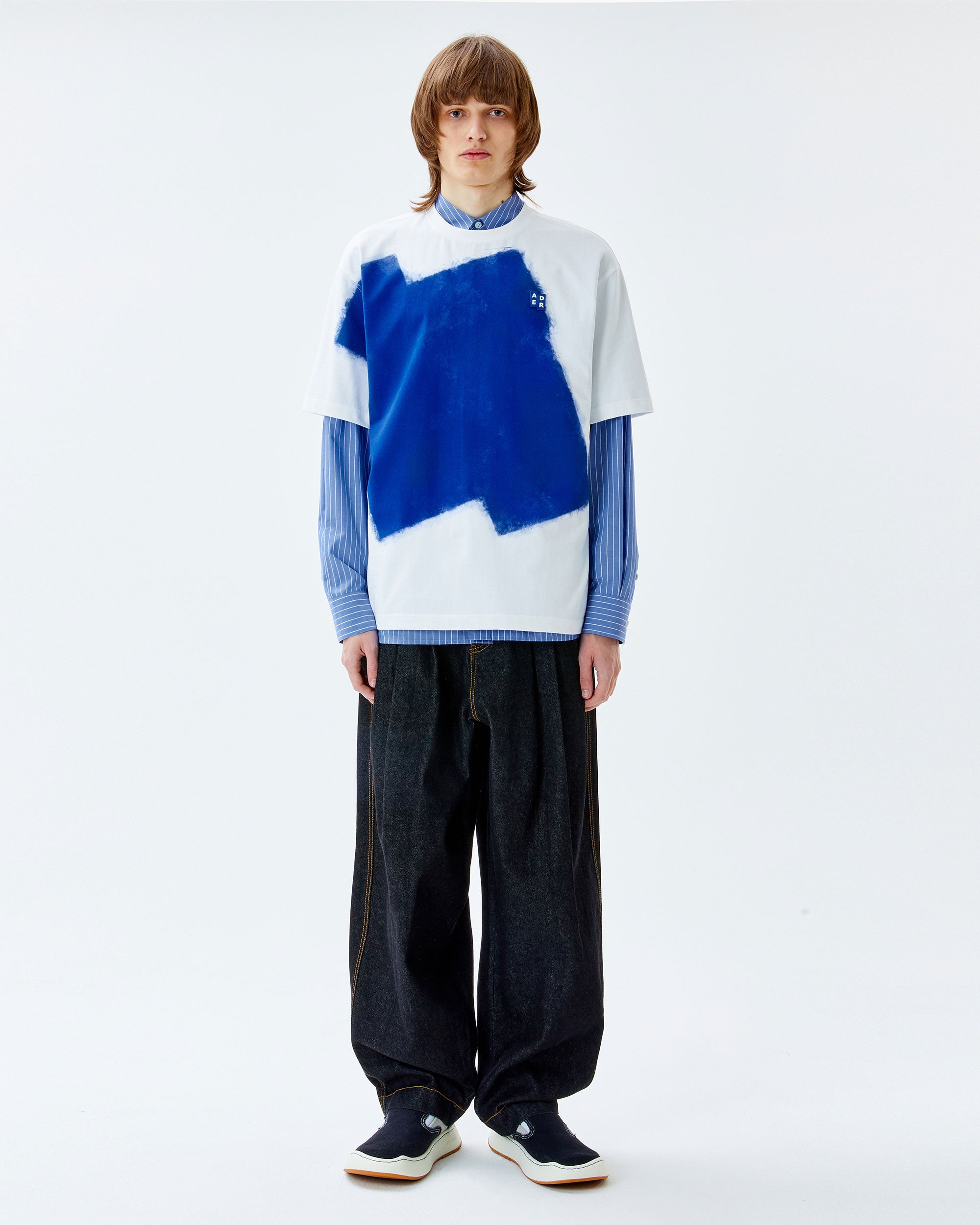 Ader Error - Sig; BL Tag t-shirt 03 (Off White) product image 3 | TRAB K-Fashion Australia