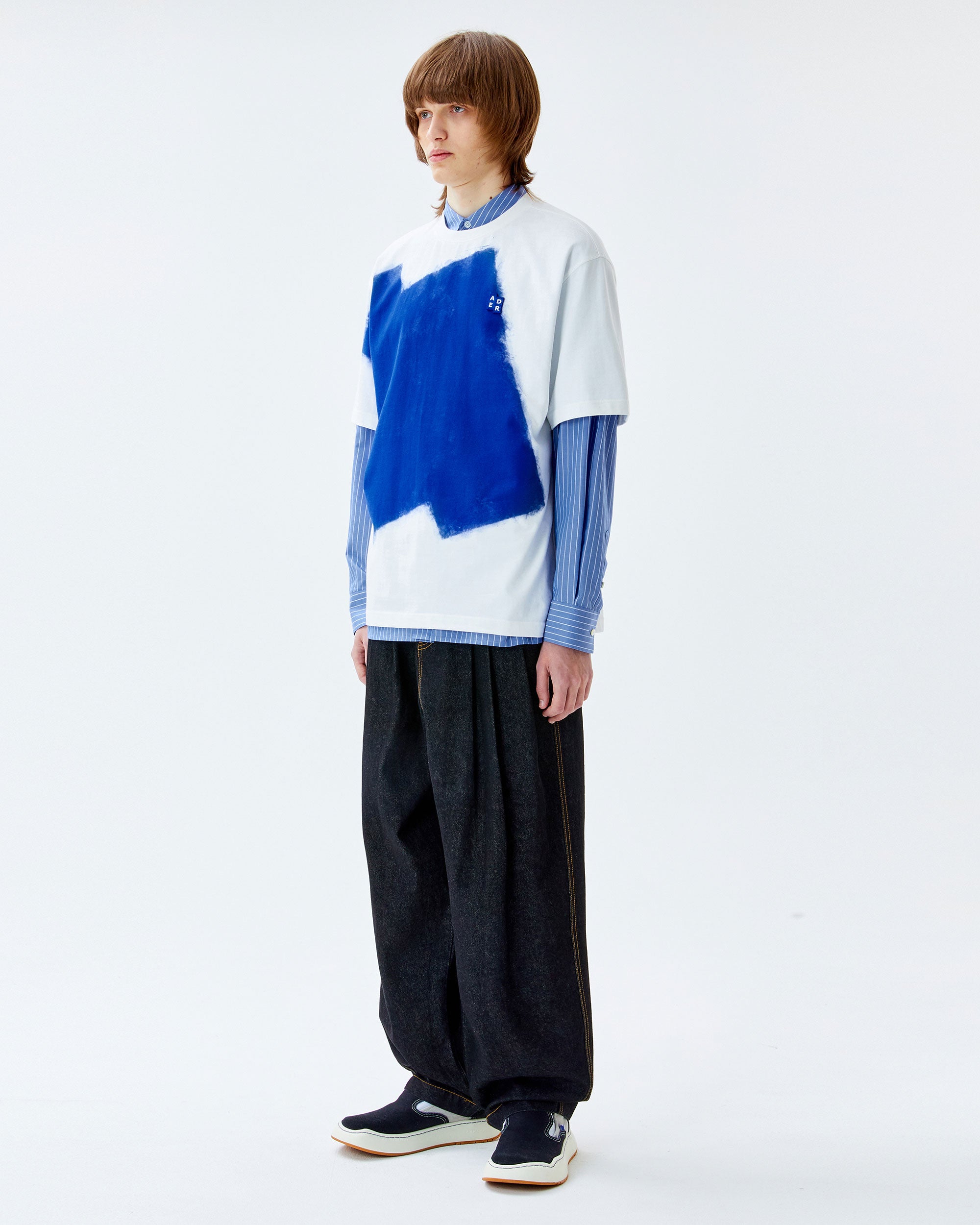 Ader Error - Sig; BL Tag t-shirt 03 (Off White) product image 4 | TRAB K-Fashion Australia