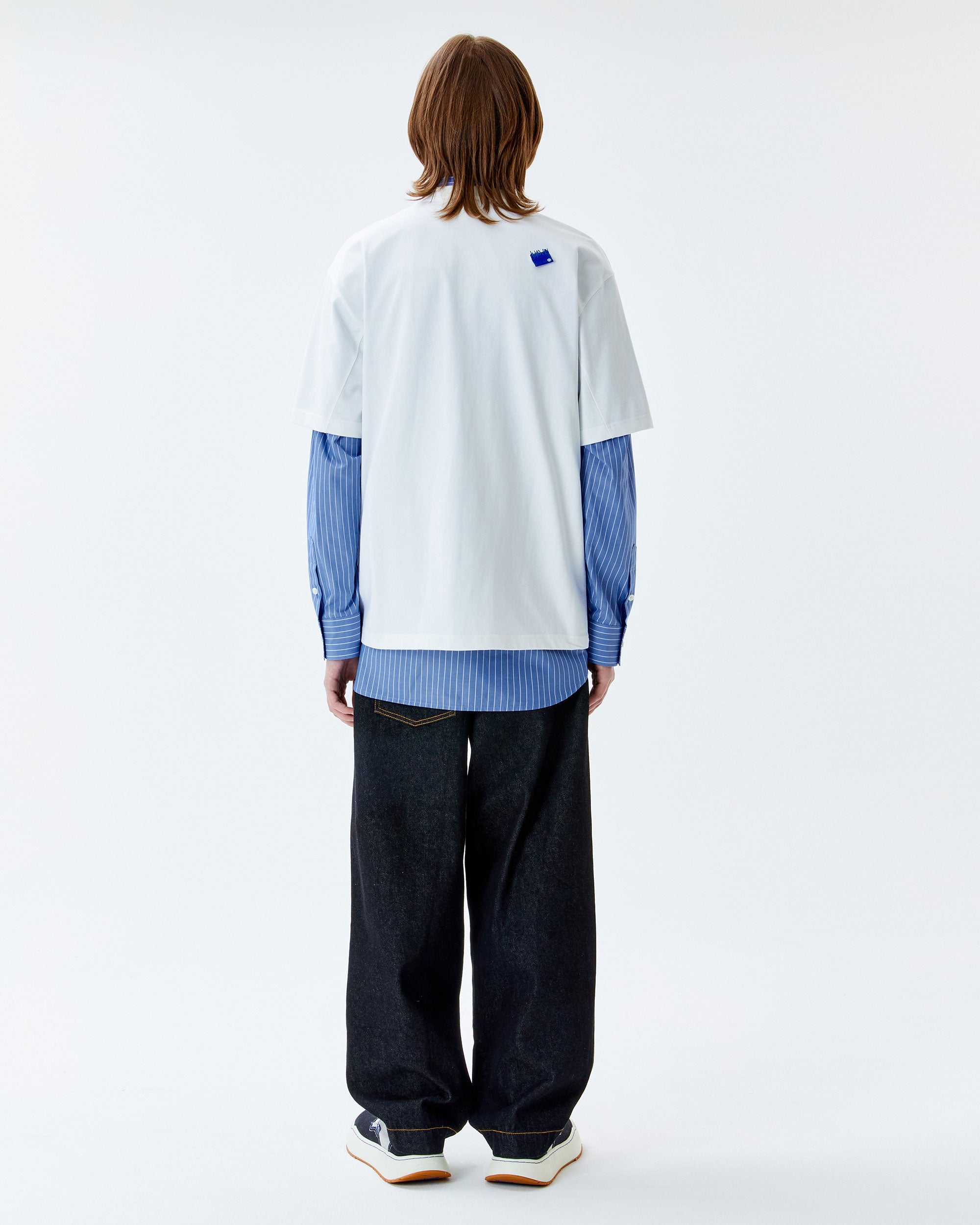 Ader Error - Sig; BL Tag t-shirt 03 (Off White) product image 5 | TRAB K-Fashion Australia