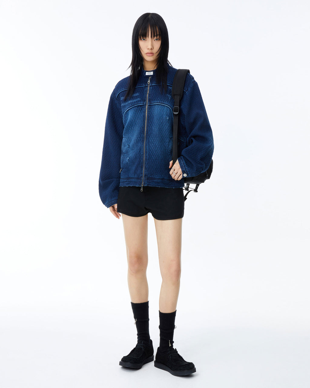 Ader Error - Sisti shorts (Noir) product image 3 | TRAB K-Fashion Australia