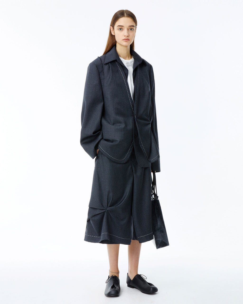 Ader Error - Alviat shorts (Grey) product image 1 | TRAB K-Fashion Australia