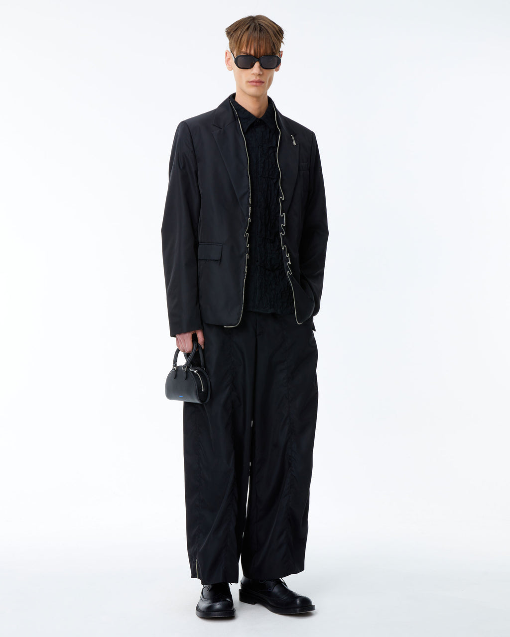 Ader Error - Elva blazer (Noir) product image 1 | TRAB K-Fashion Australia