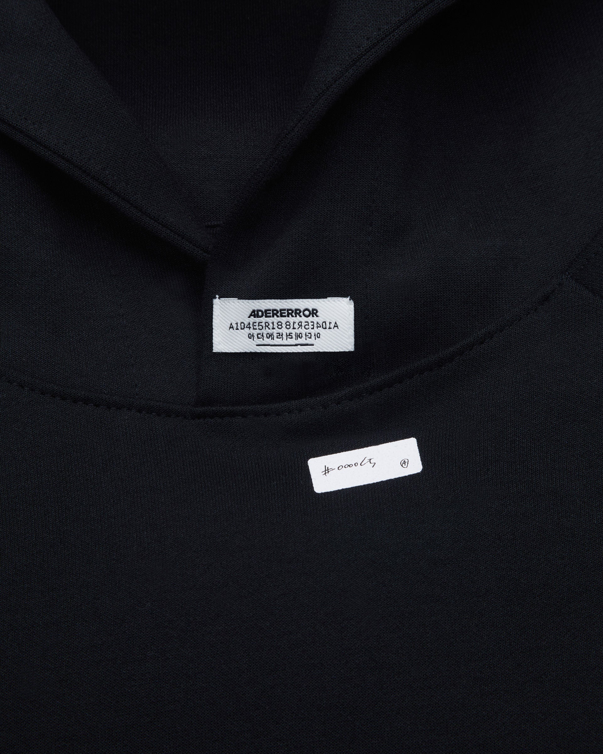 Ader Error - Langle hoodie (Noir) product image 6 | TRAB K-Fashion Australia