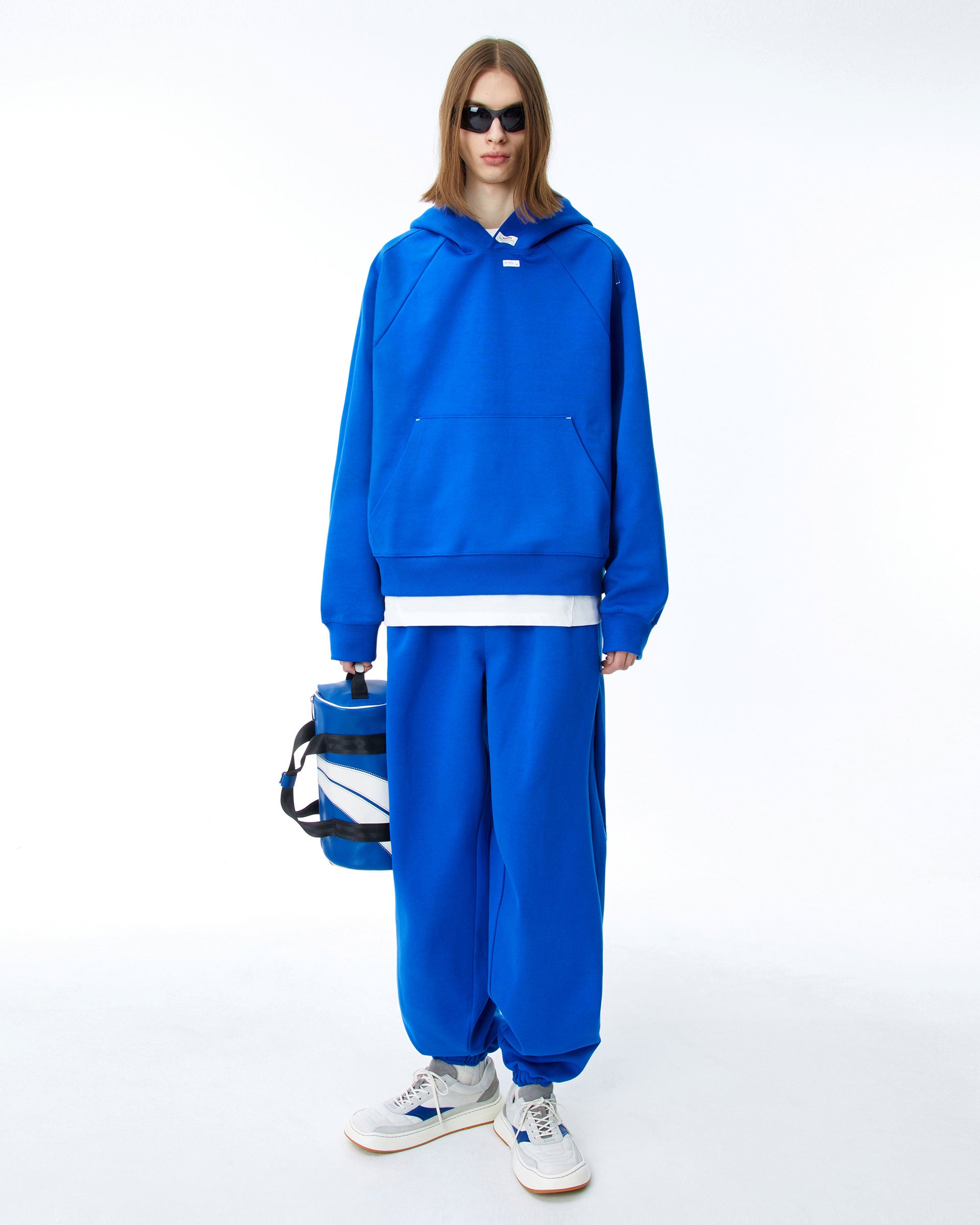 Ader Error - Langle hoodie (Z-Blue) product image 1 | TRAB K-Fashion Australia