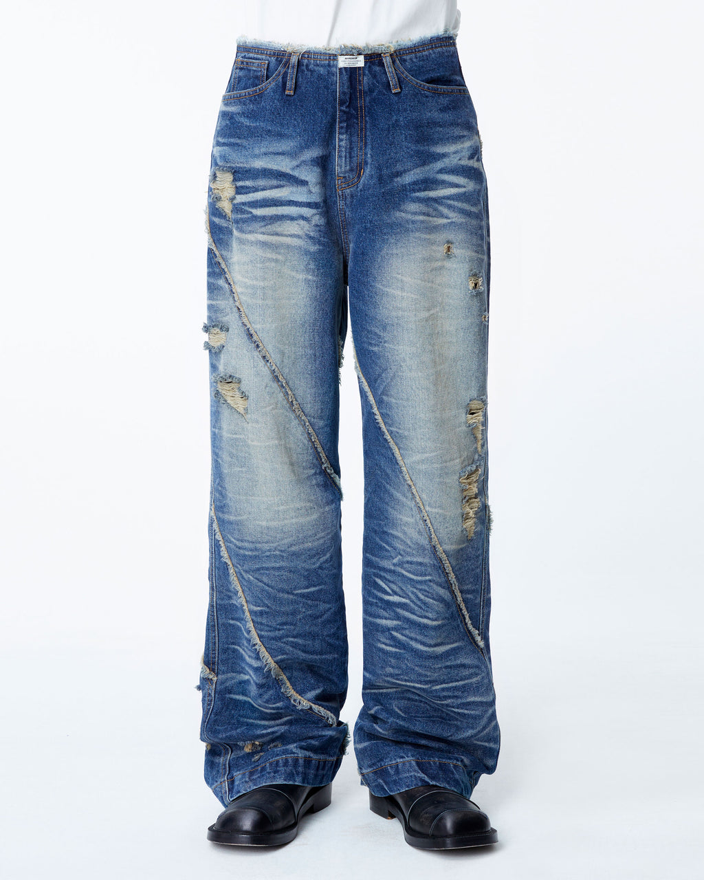 Ader Error - Ely jeans (Blue) product image 2 | TRAB K-Fashion Australia
