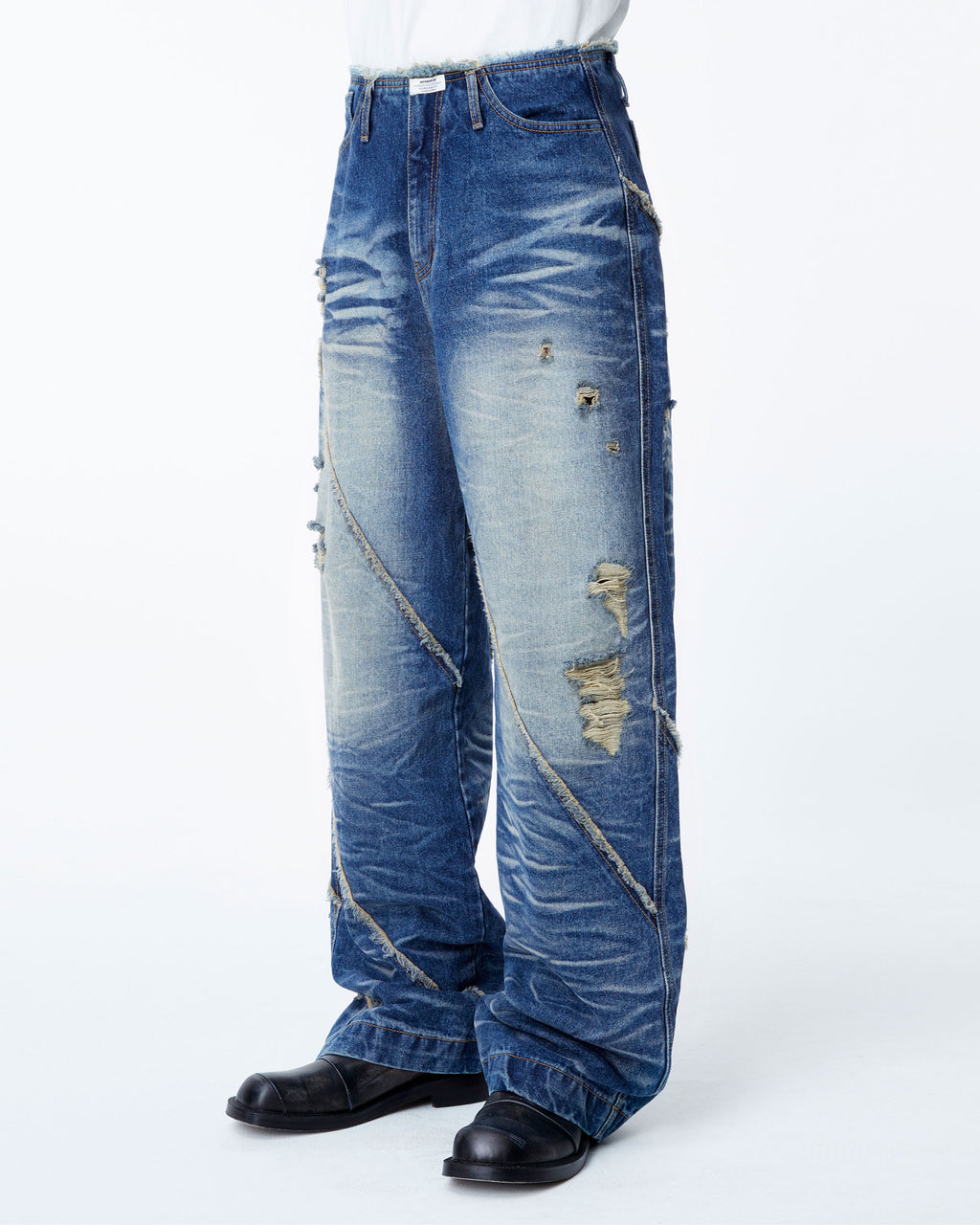 Ader Error - Ely jeans (Blue) product image 3 | TRAB K-Fashion Australia