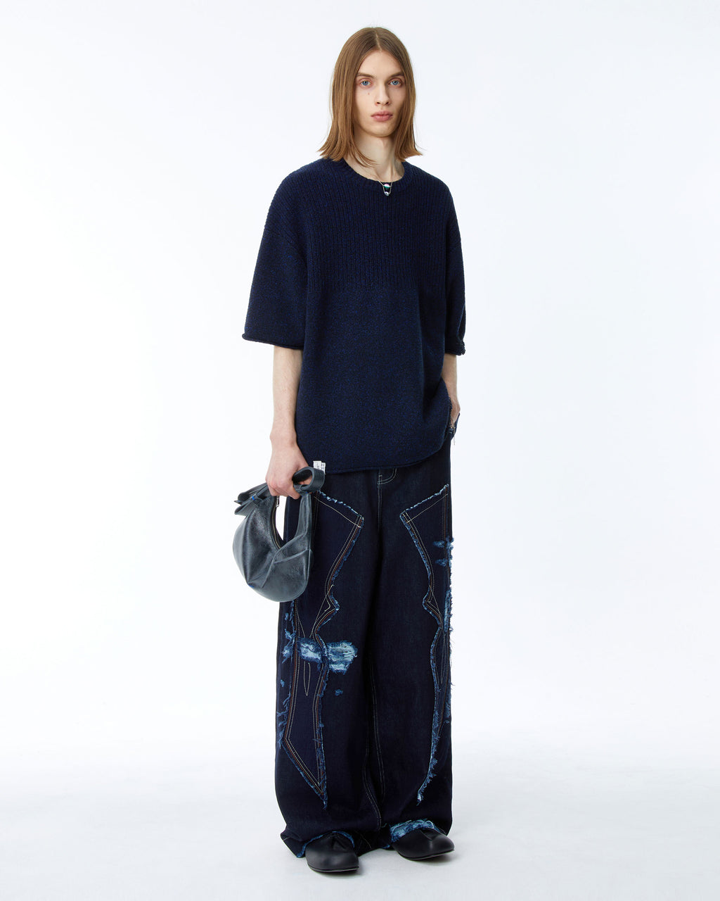 Ader Error - Elve jeans (Navy) product image 1 | TRAB K-Fashion Australia