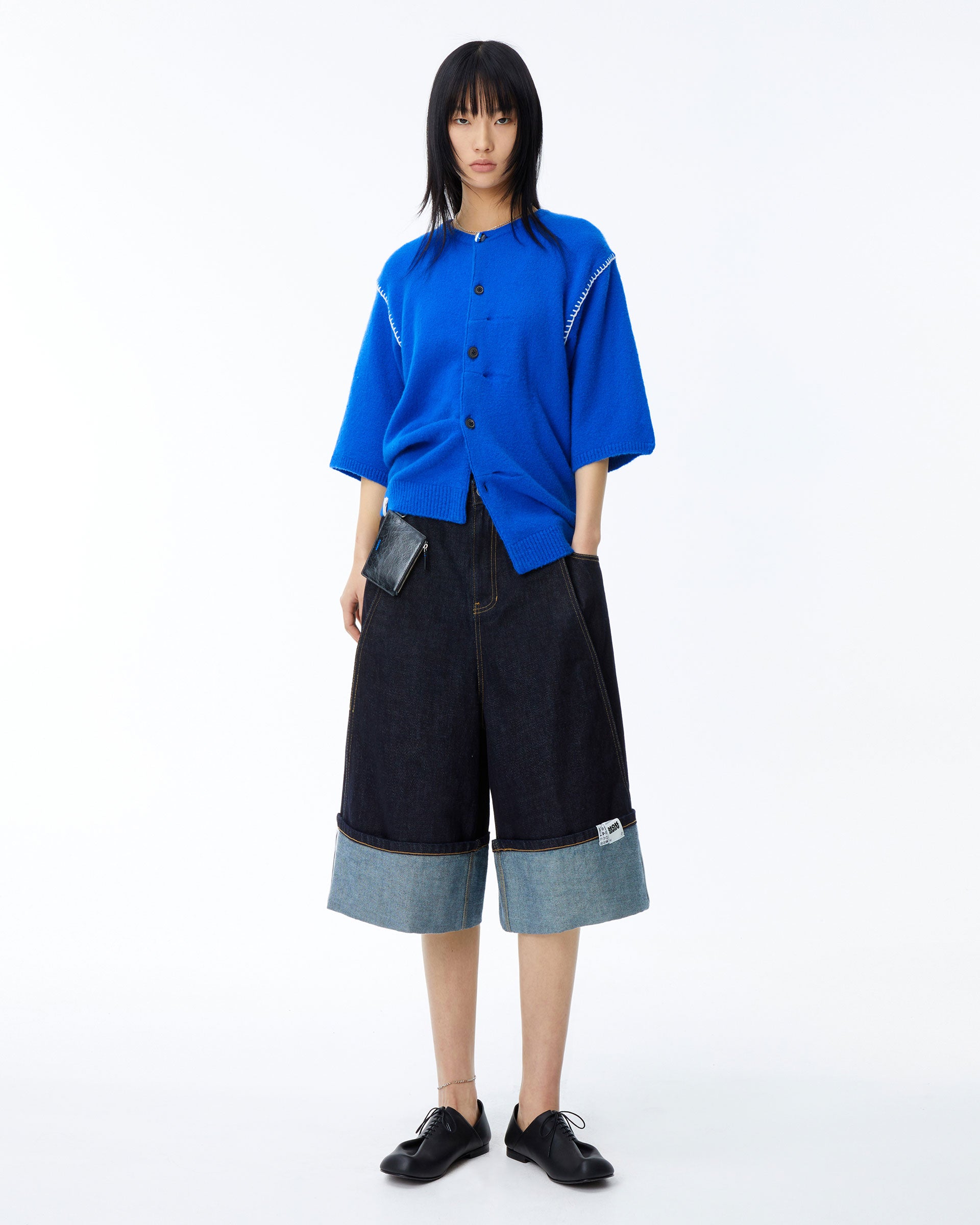 Ader Error - Viare knit (Z-Blue) product image 1 | TRAB K-Fashion Australia