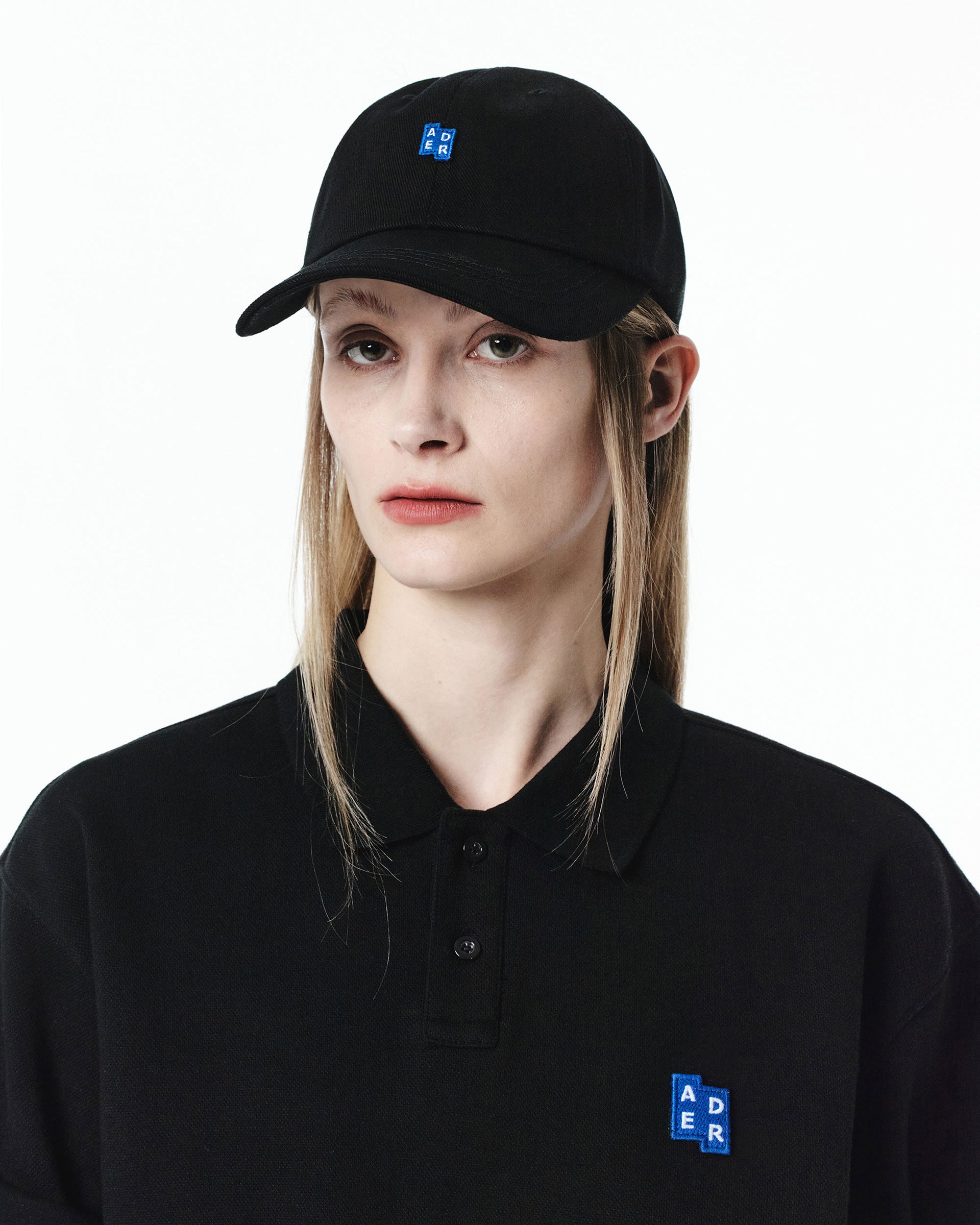 Ader Error - Sig; BL Tag cap 01 (Noir) product image 3 | TRAB K-Fashion Australia