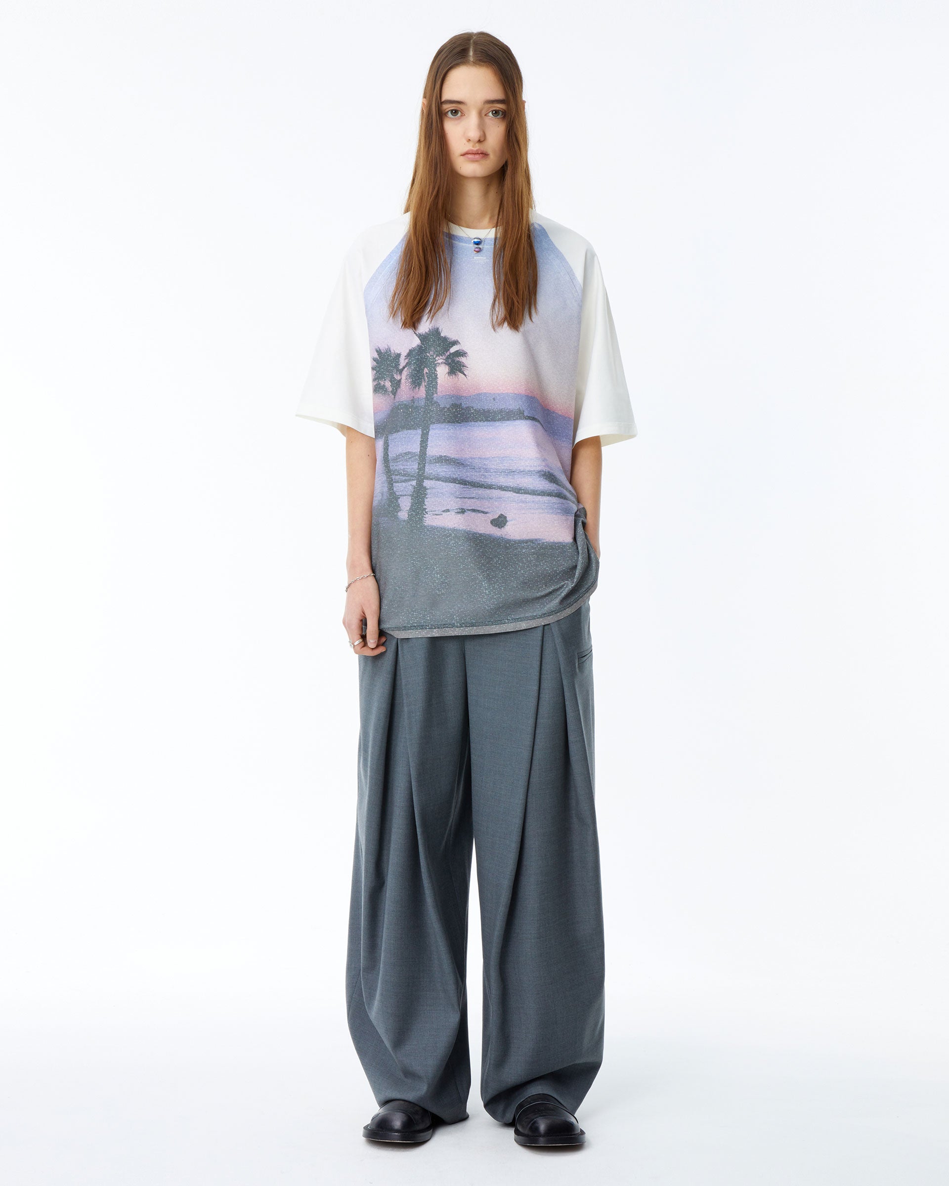 Ader Error - Furi t-shirt (Purple) product image 1 | TRAB K-Fashion Australia