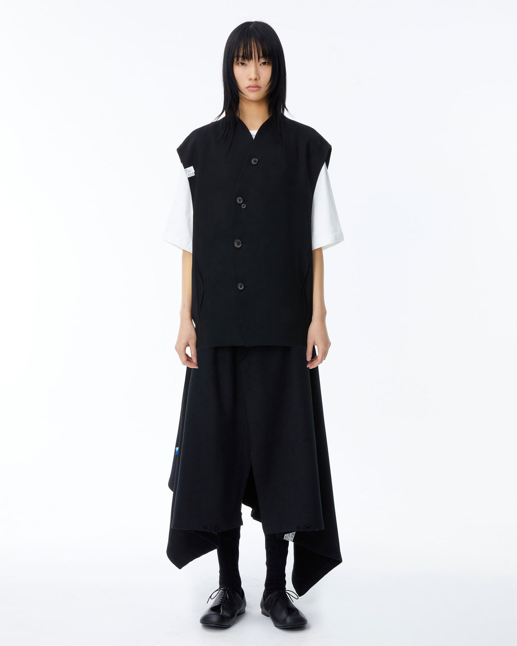 Ader Error - Aete vest (Noir) product image 4 | TRAB K-Fashion Australia
