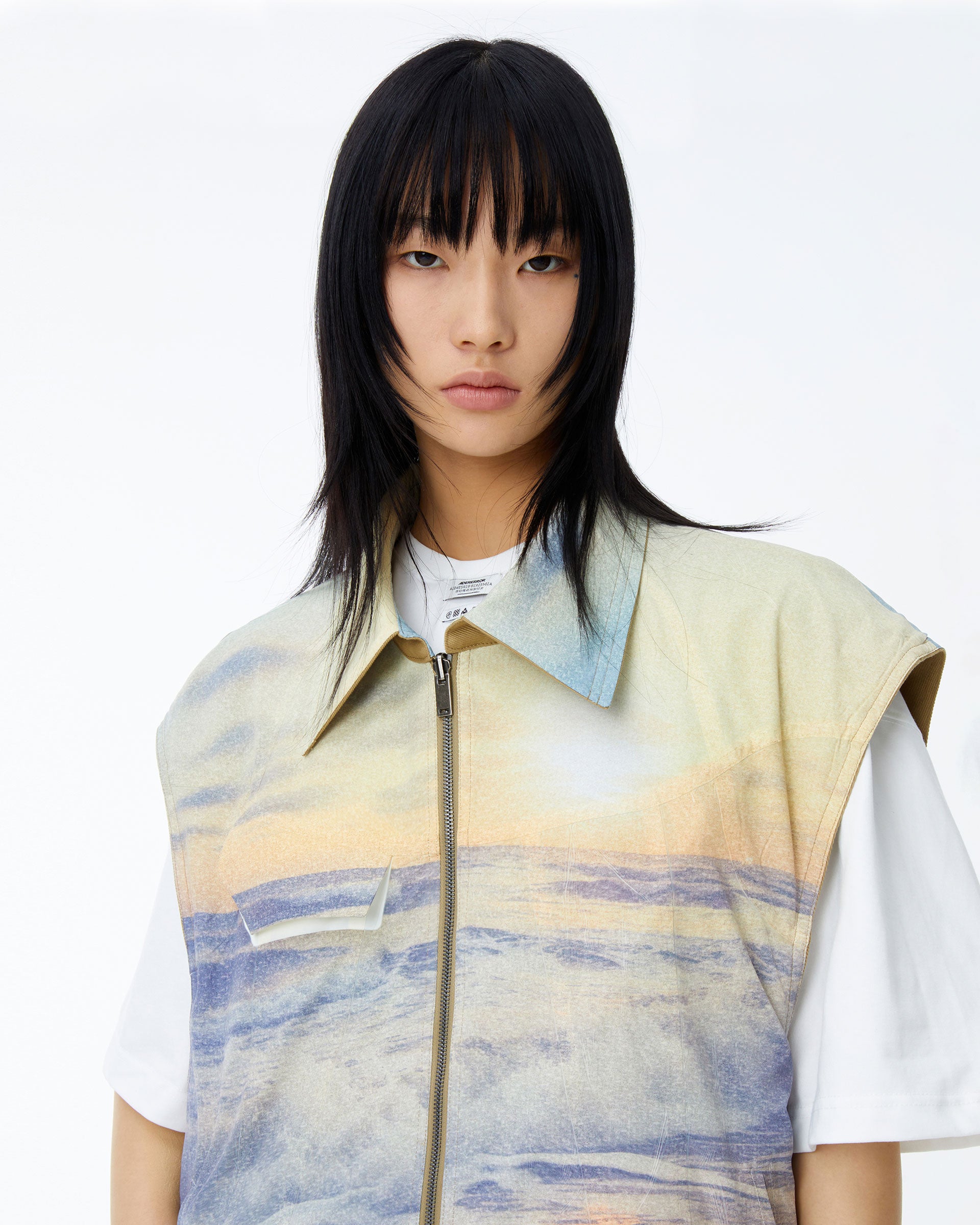 Ader Error - Poel vest (Beige) product image 2 | TRAB K-Fashion Australia