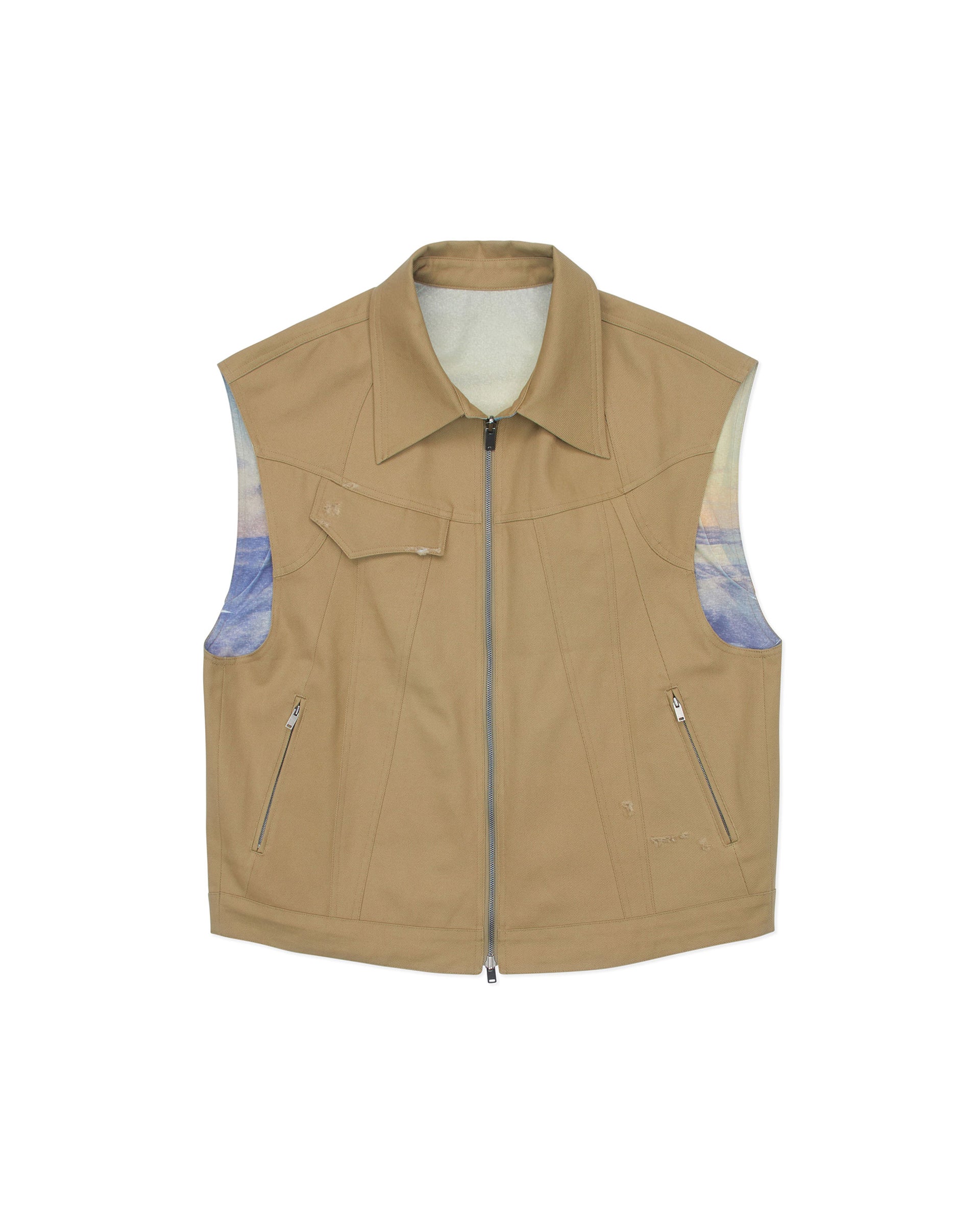 Ader Error - Poel vest (Beige) product image 15 | TRAB K-Fashion Australia