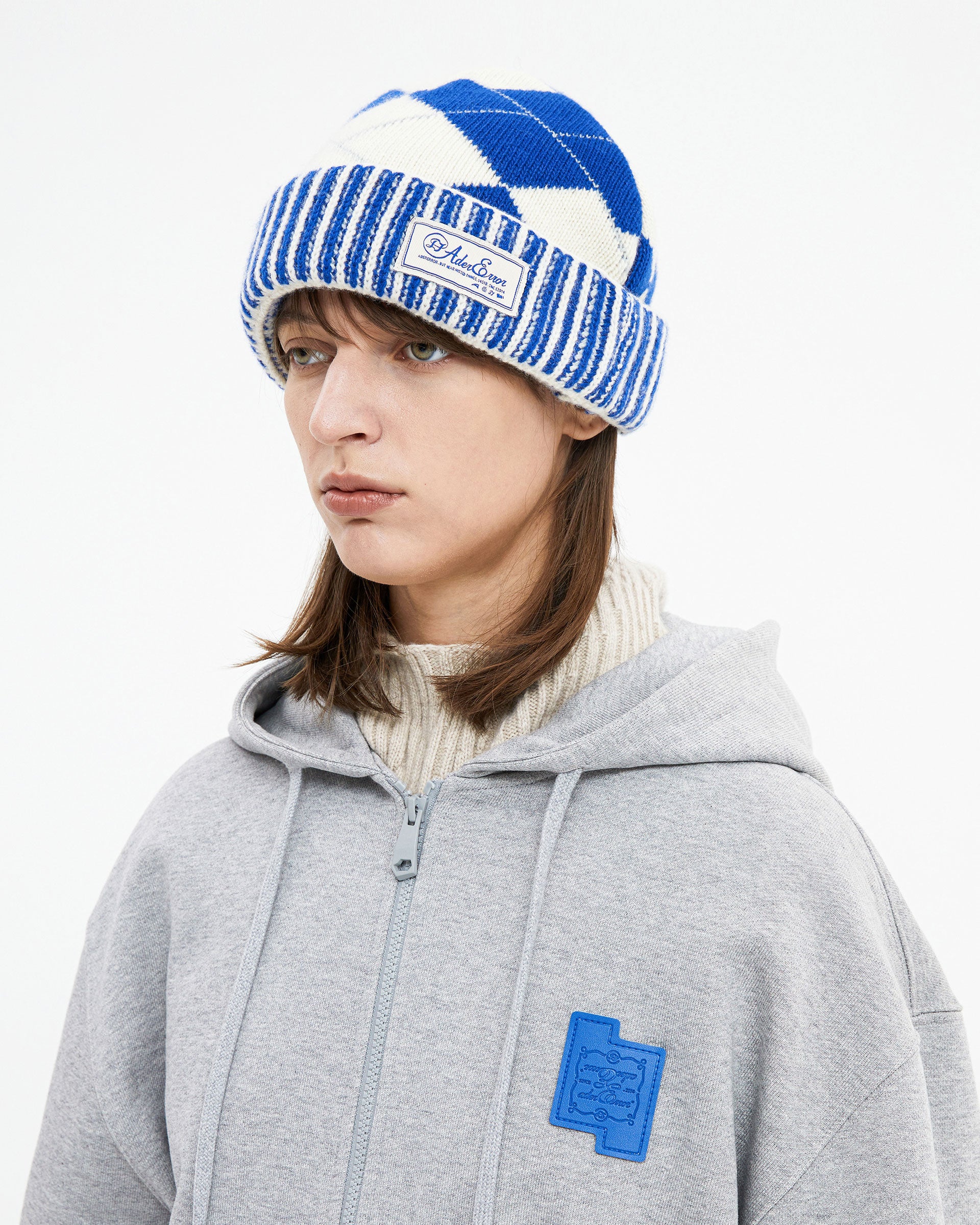 Ader Error - Tenit beanie (Z-Blue) product image 4 | TRAB K-Fashion Australia