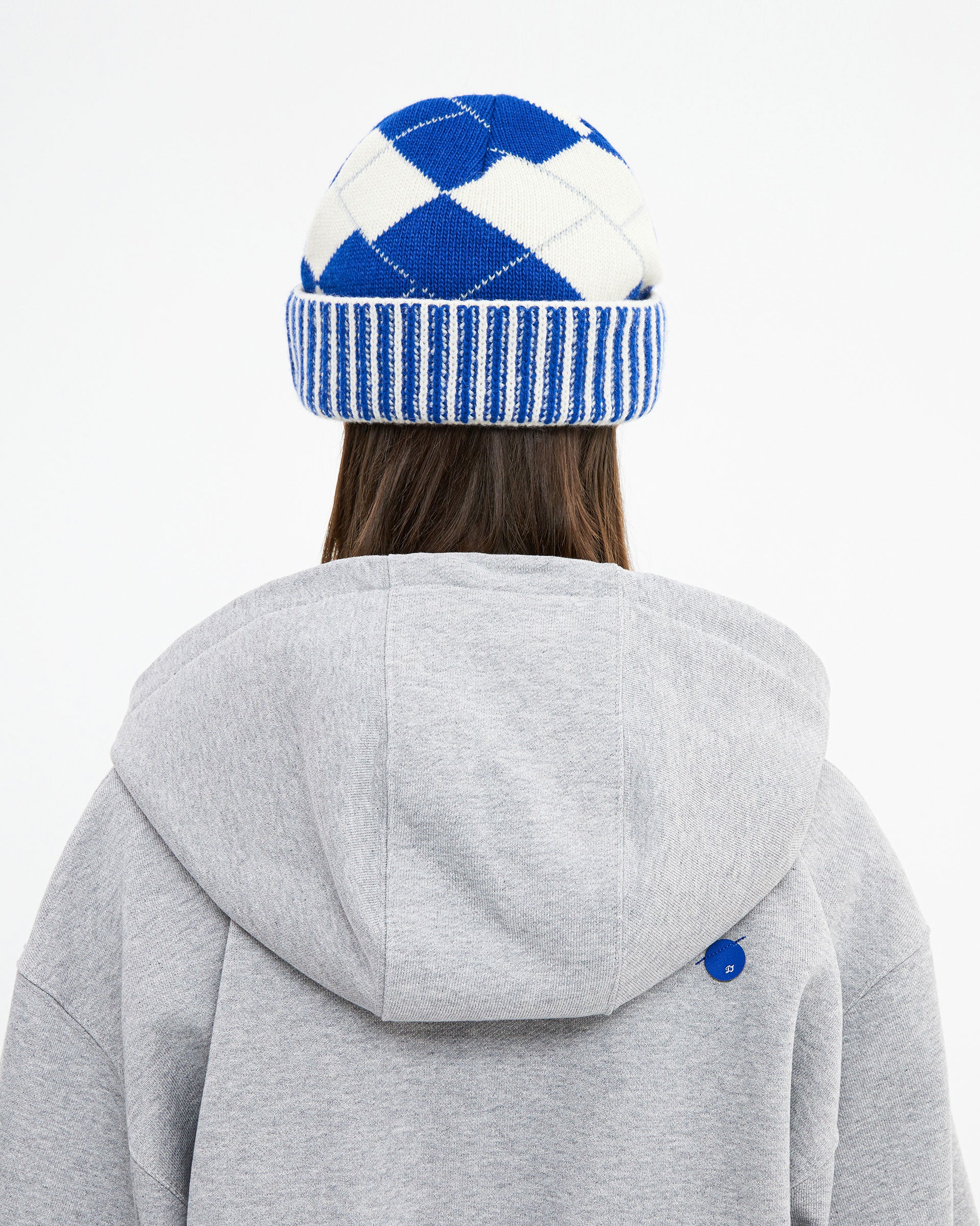 Ader Error - Tenit beanie (Z-Blue) product image 5 | TRAB K-Fashion Australia