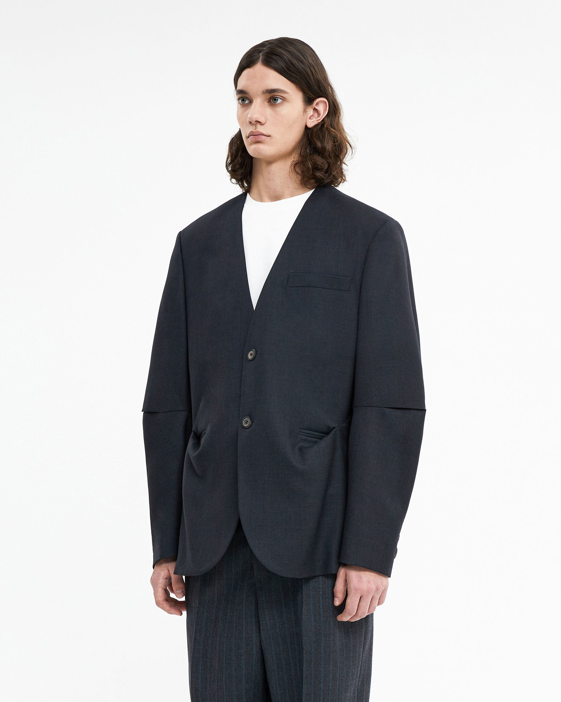 Ader Error - Ortei blazer (Charcoal) product image 3 | TRAB K-Fashion Australia
