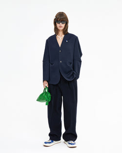 Ader Error - Ortei blazer (Navy) product image 1 | TRAB K-Fashion Australia