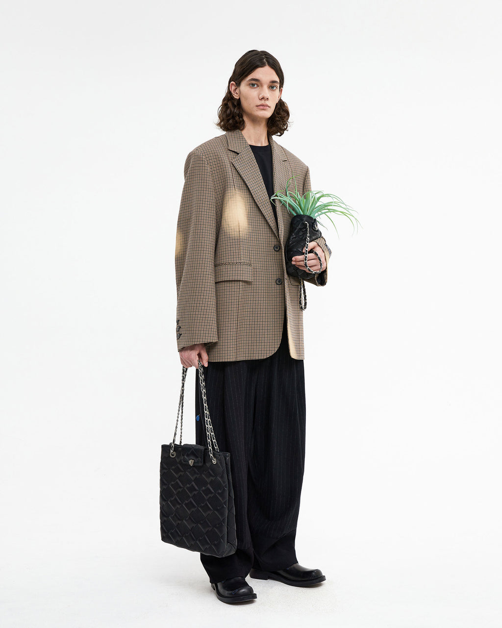 Ader Error - Notic blazer (Beige) product image 1 | TRAB K-Fashion Australia