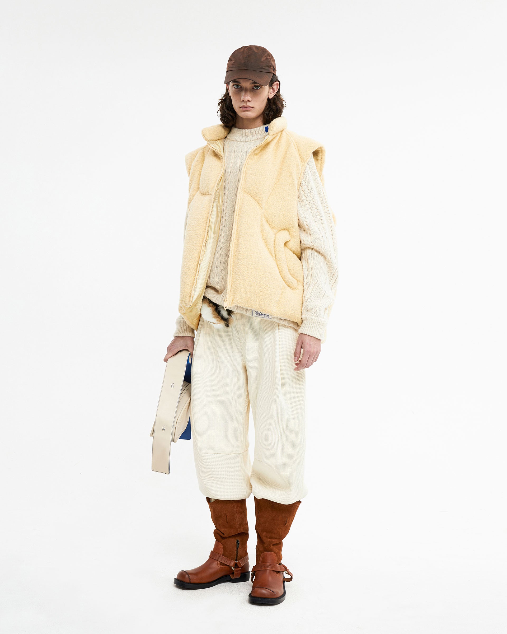 Ader Error - Clade puffer vest (Yellow) product image 1 | TRAB K-Fashion Australia