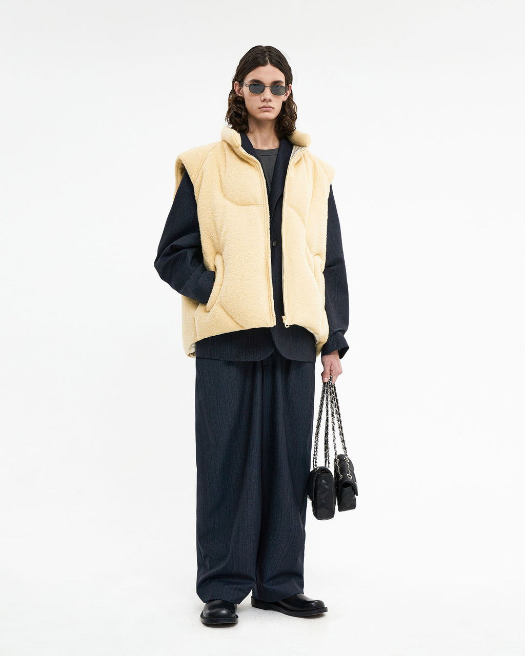 Ader Error - Clade puffer vest (Yellow) product image 2 | TRAB K-Fashion Australia