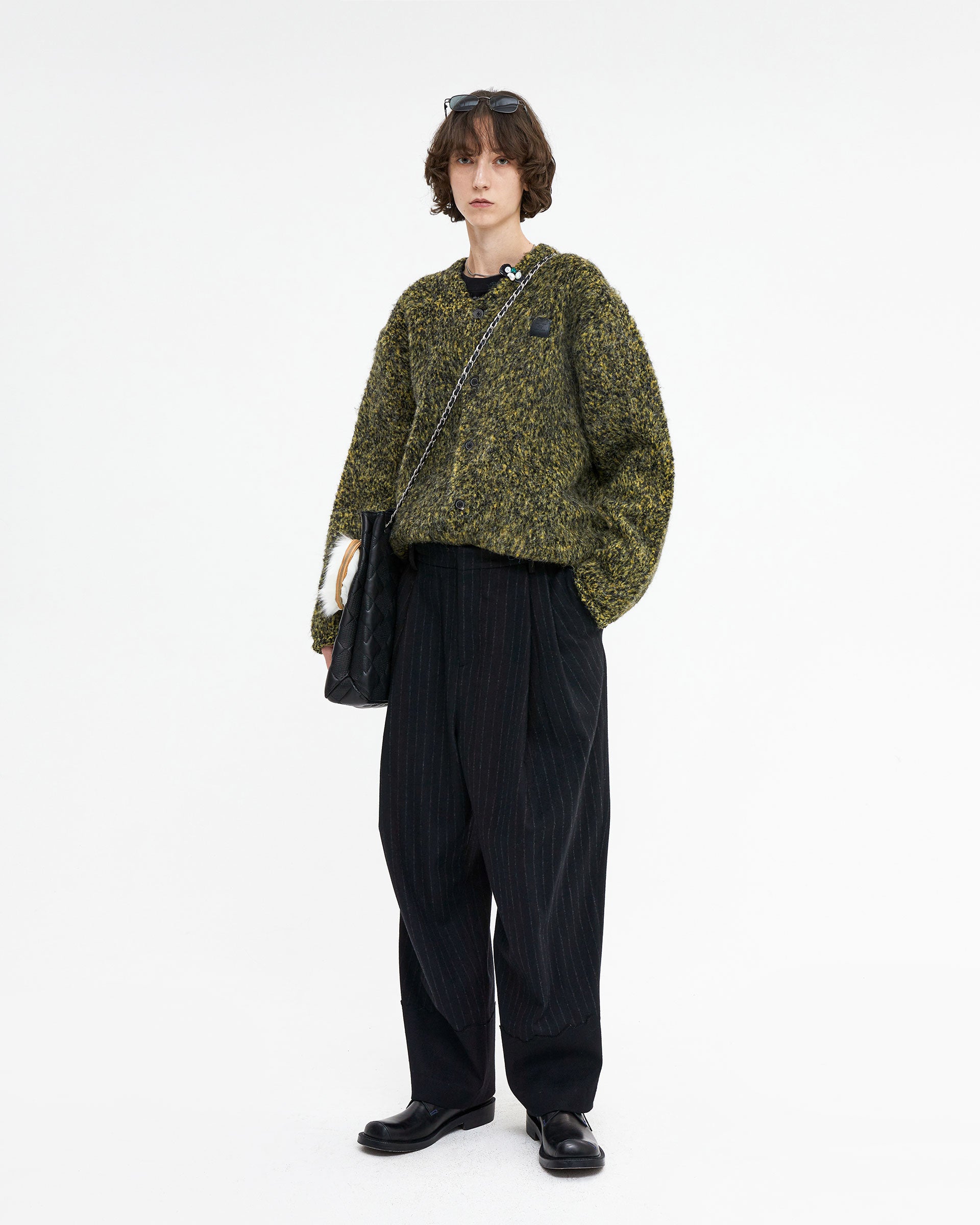 Ader Error - Mingle cardigan (Noir) product image 2 | TRAB K-Fashion Australia