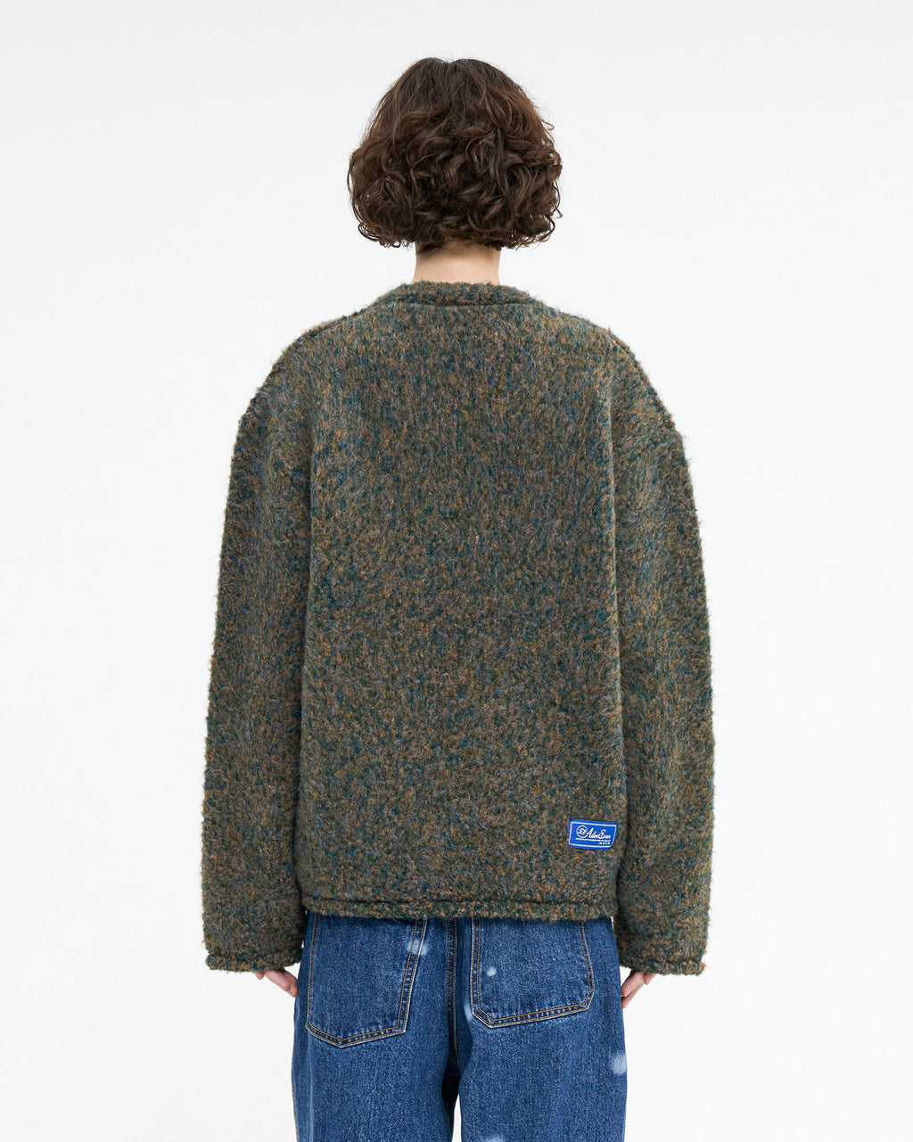 Ader Error - Mingle cardigan (Green) product image 4 | TRAB K-Fashion Australia