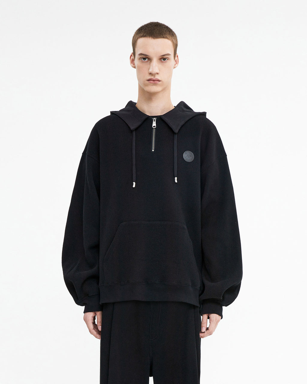 Ader Error - Speric logo hoodie (Noir) product image 2 | TRAB K-Fashion Australia