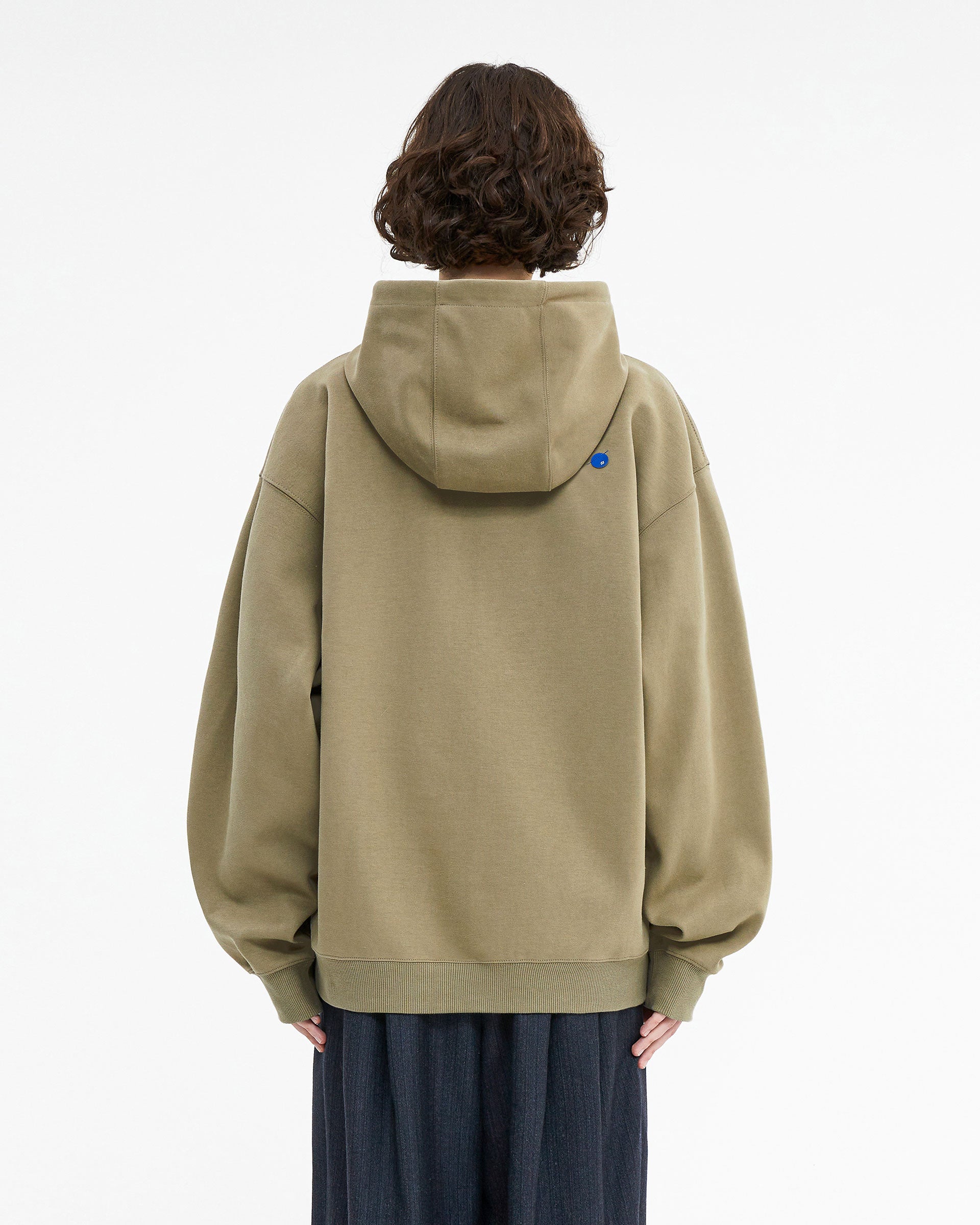 Ader Error - Verif logo hoodie (Beige) product image 4 | TRAB K-Fashion Australia