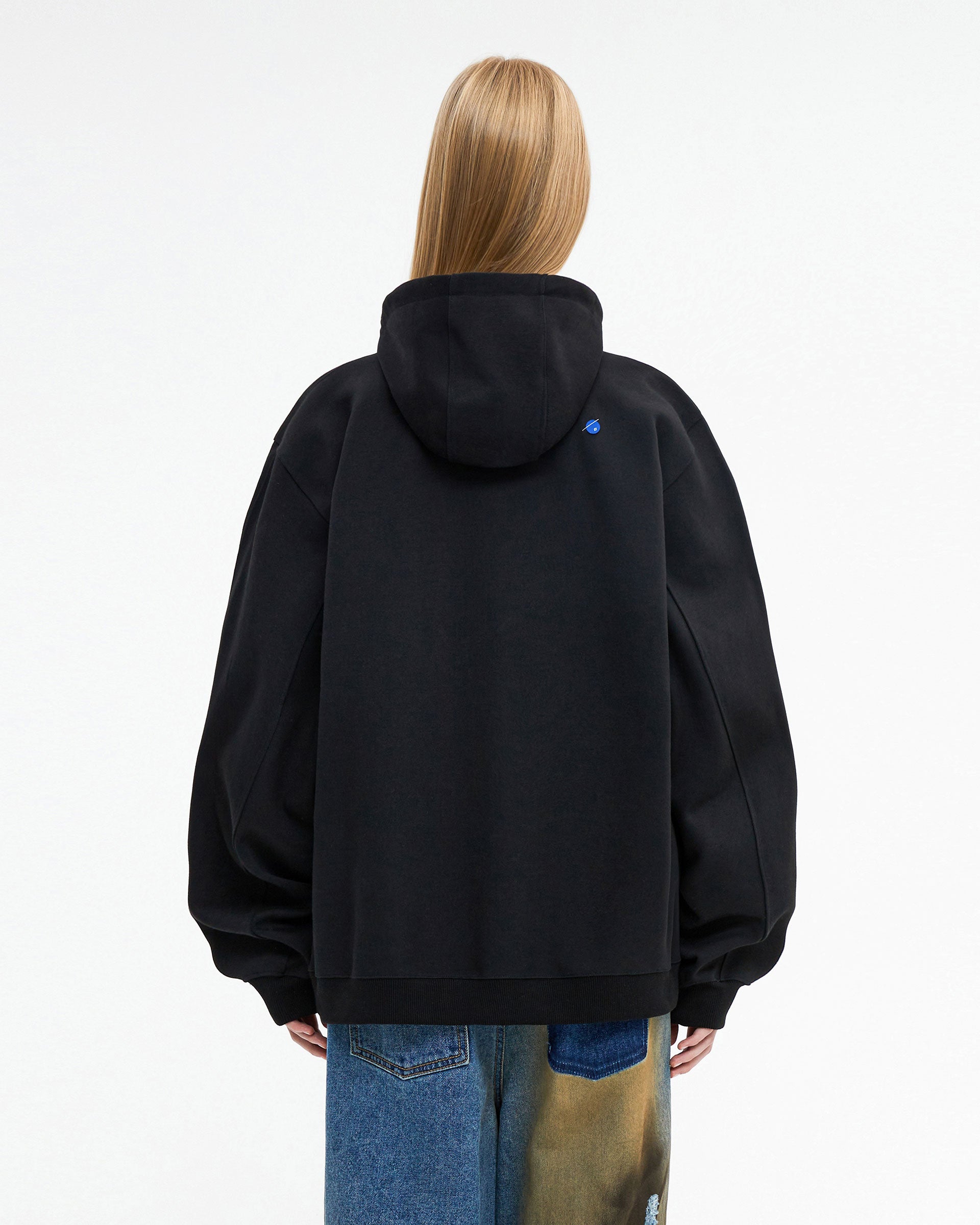 Ader Error - Decal logo hoodie (Noir) product image 4 | TRAB K-Fashion Australia