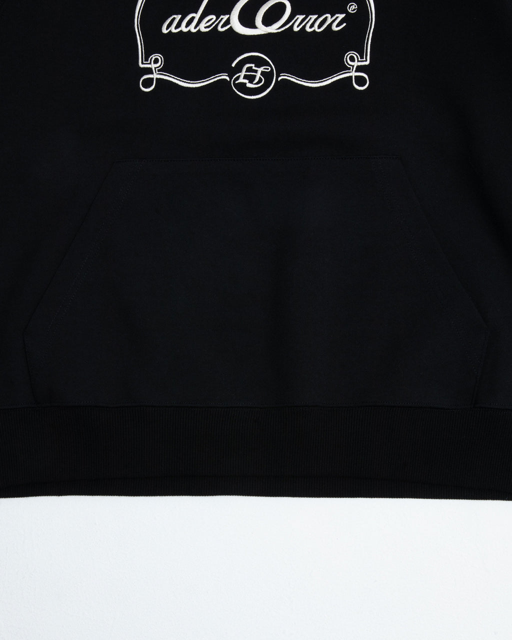 Ader Error - Decal logo hoodie (Noir) product image 7 | TRAB K-Fashion Australia