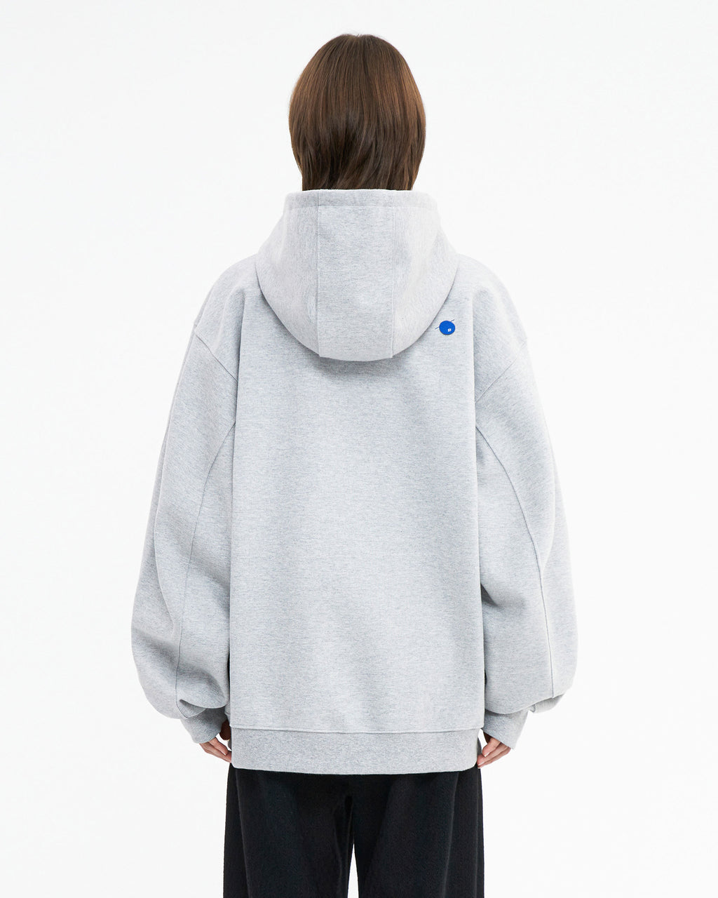 Ader Error - Decal logo hoodie (Grey) product image 4 | TRAB K-Fashion Australia