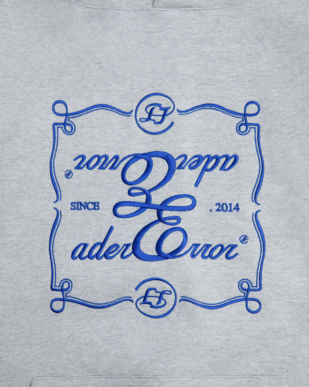 Ader Error - Decal logo hoodie (Grey) product image 6 | TRAB K-Fashion Australia