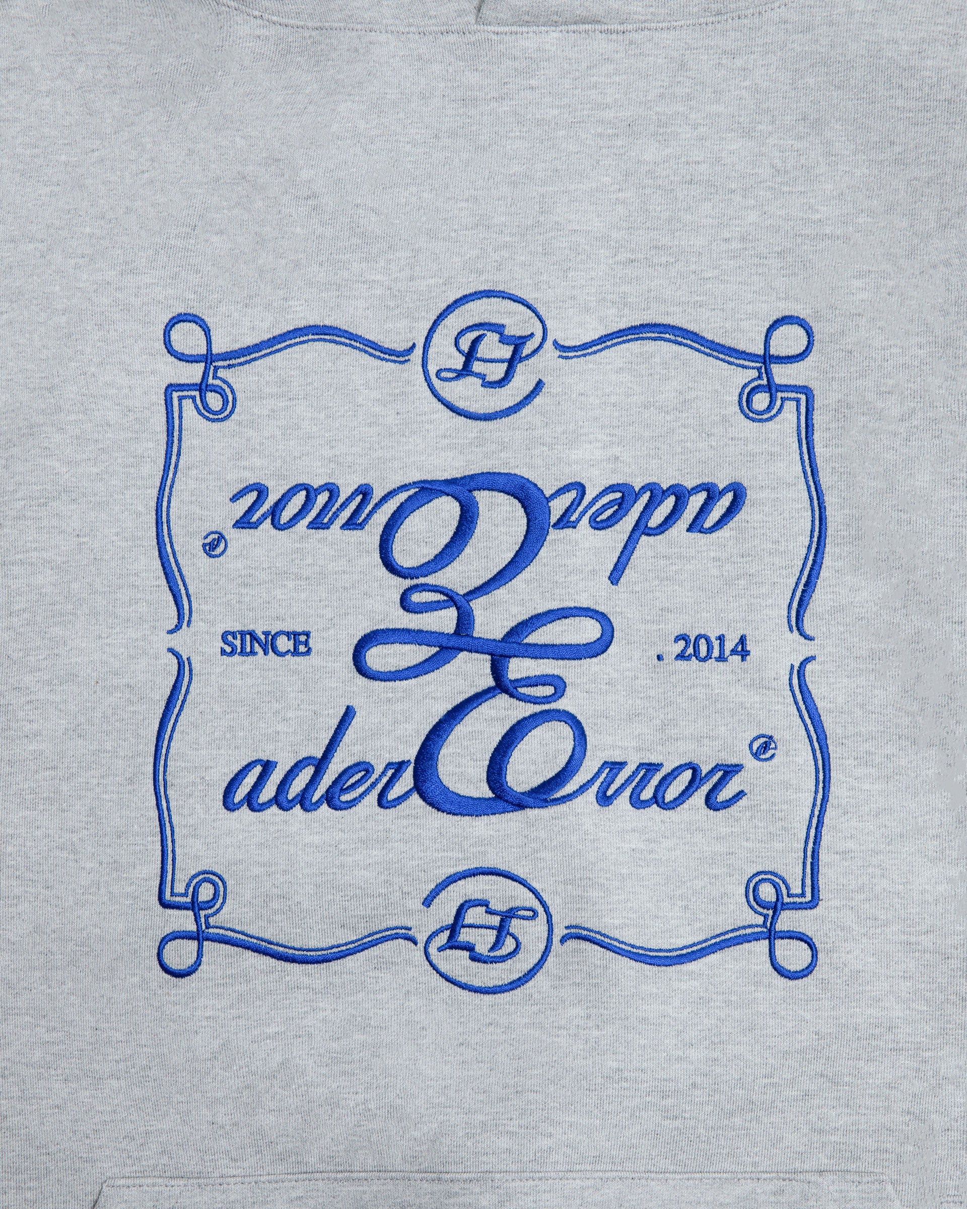 Ader Error - Decal logo hoodie (Grey) product image 6 | TRAB K-Fashion Australia