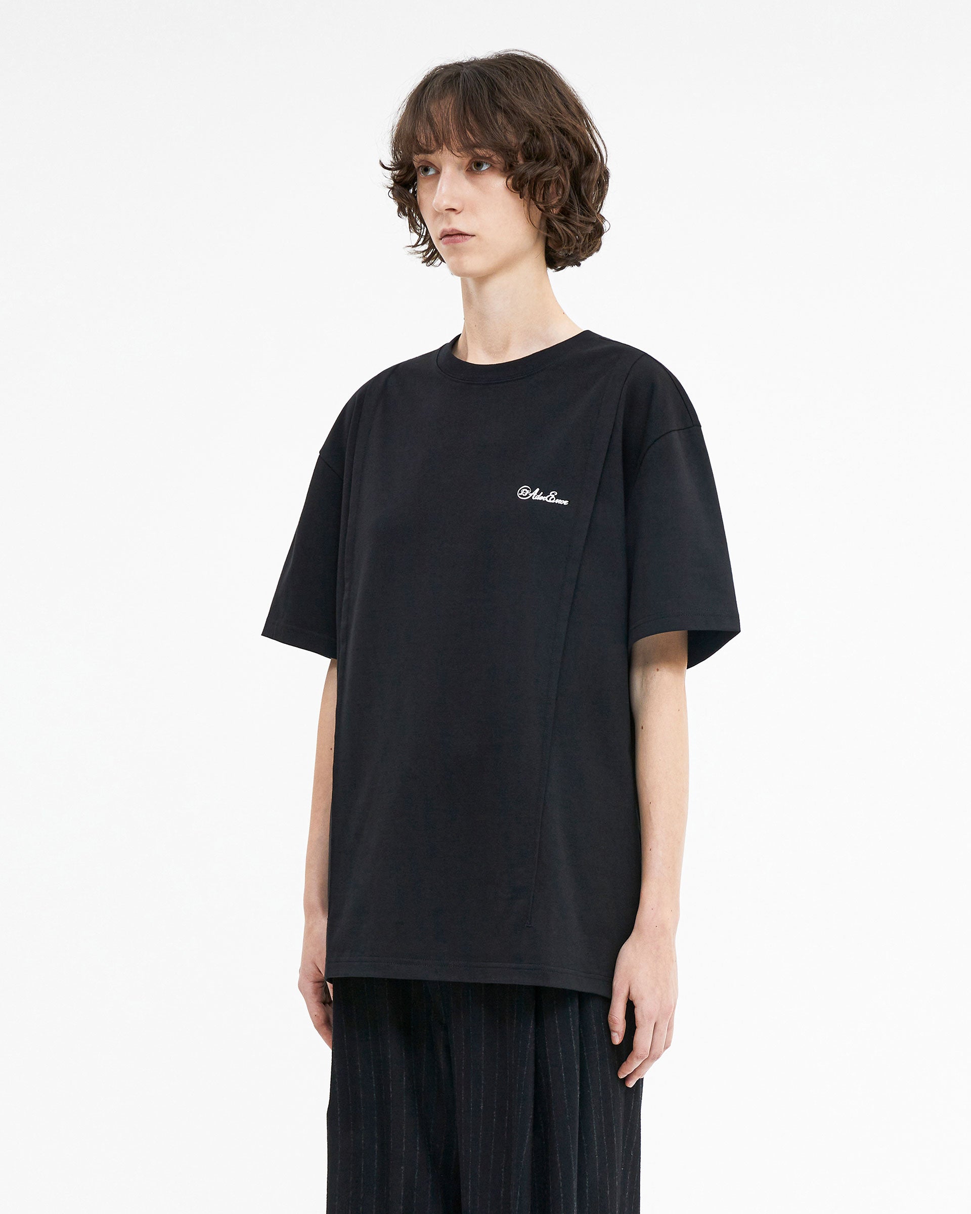 Ader Error - Fluic logo t-shirt (Noir) product image 4 | TRAB K-Fashion Australia