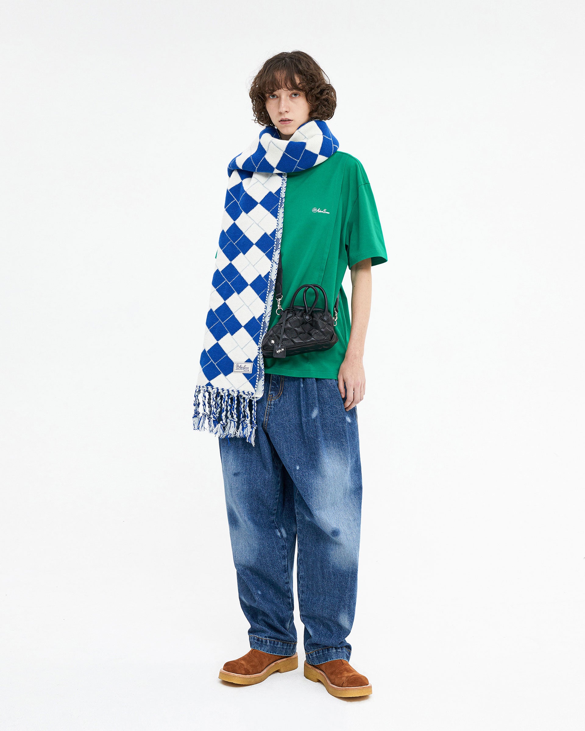 Ader Error - Fluic logo t-shirt (Green) product image 1 | TRAB K-Fashion Australia