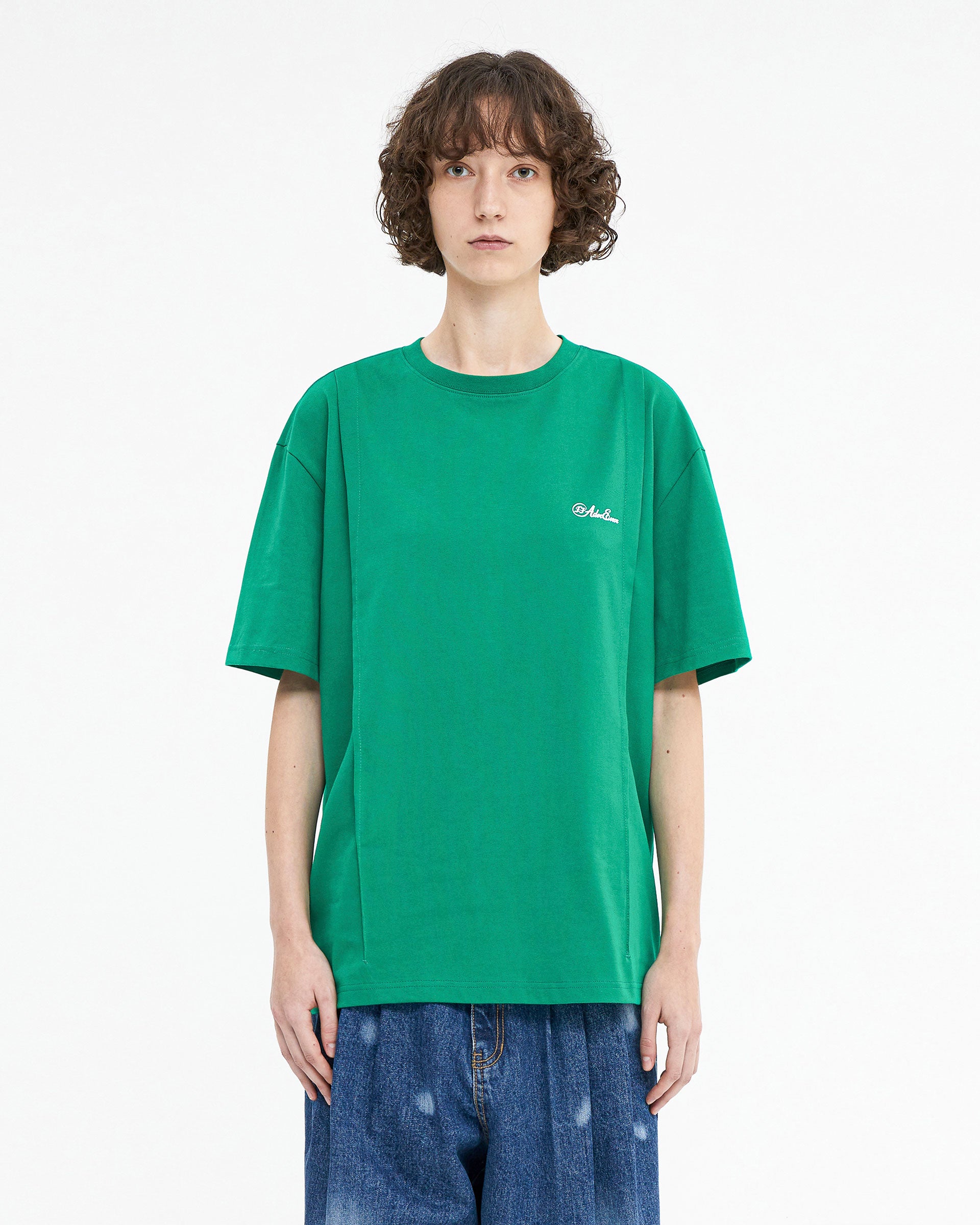 Ader Error - Fluic logo t-shirt (Green) product image 2 | TRAB K-Fashion Australia