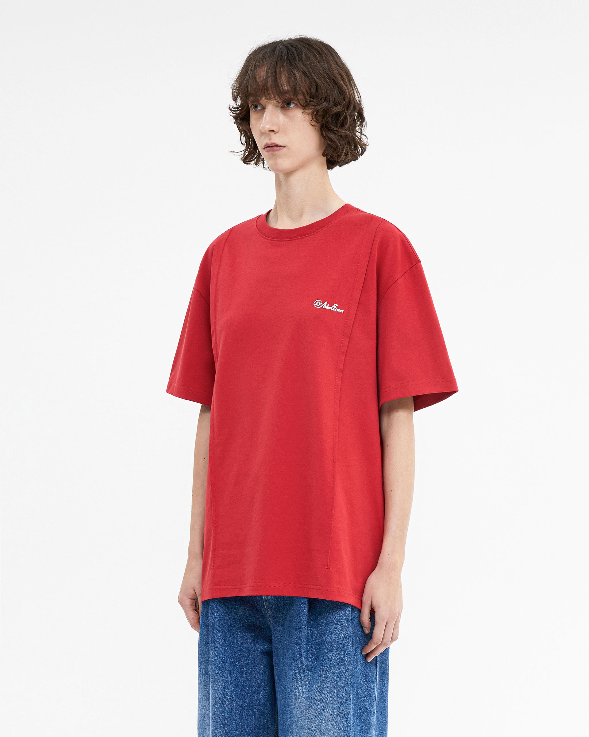 Ader Error - Fluic logo t-shirt (Red) product image 3 | TRAB K-Fashion Australia