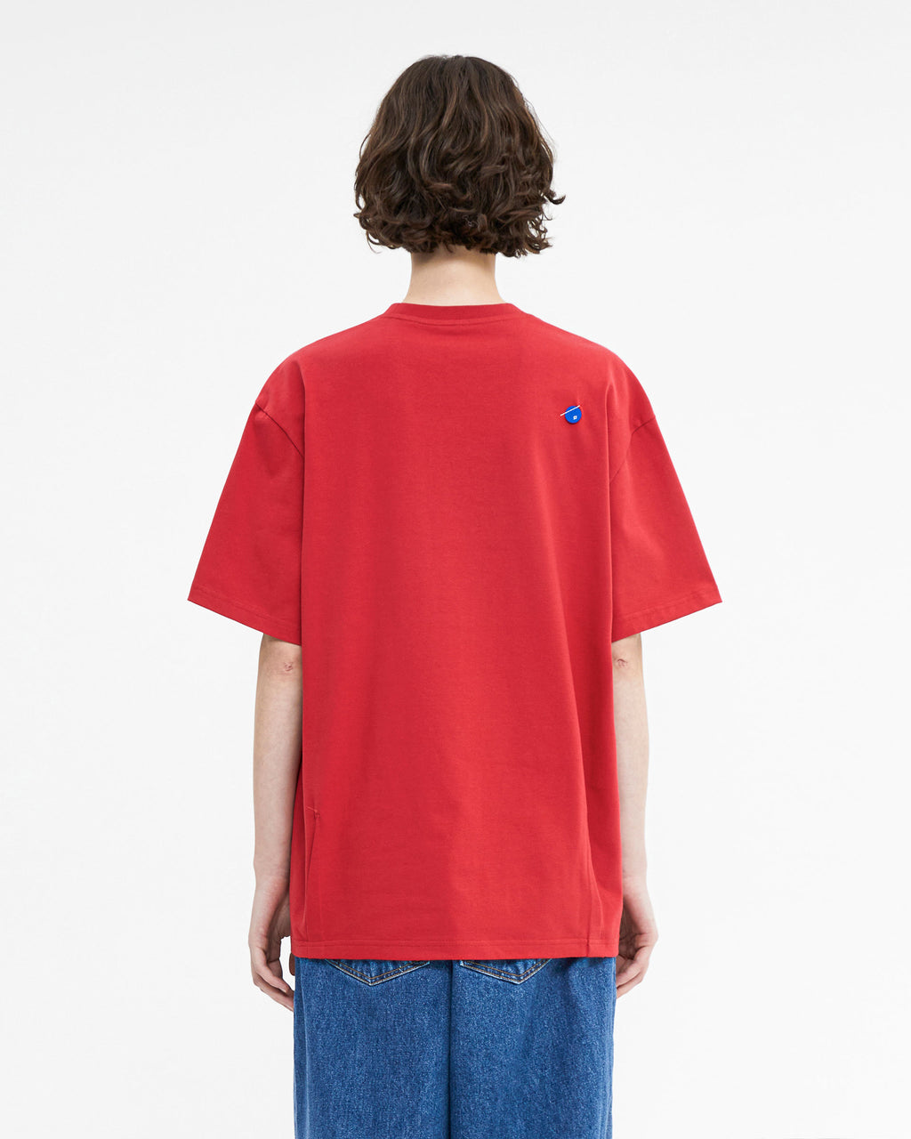 Ader Error - Fluic logo t-shirt (Red) product image 4 | TRAB K-Fashion Australia
