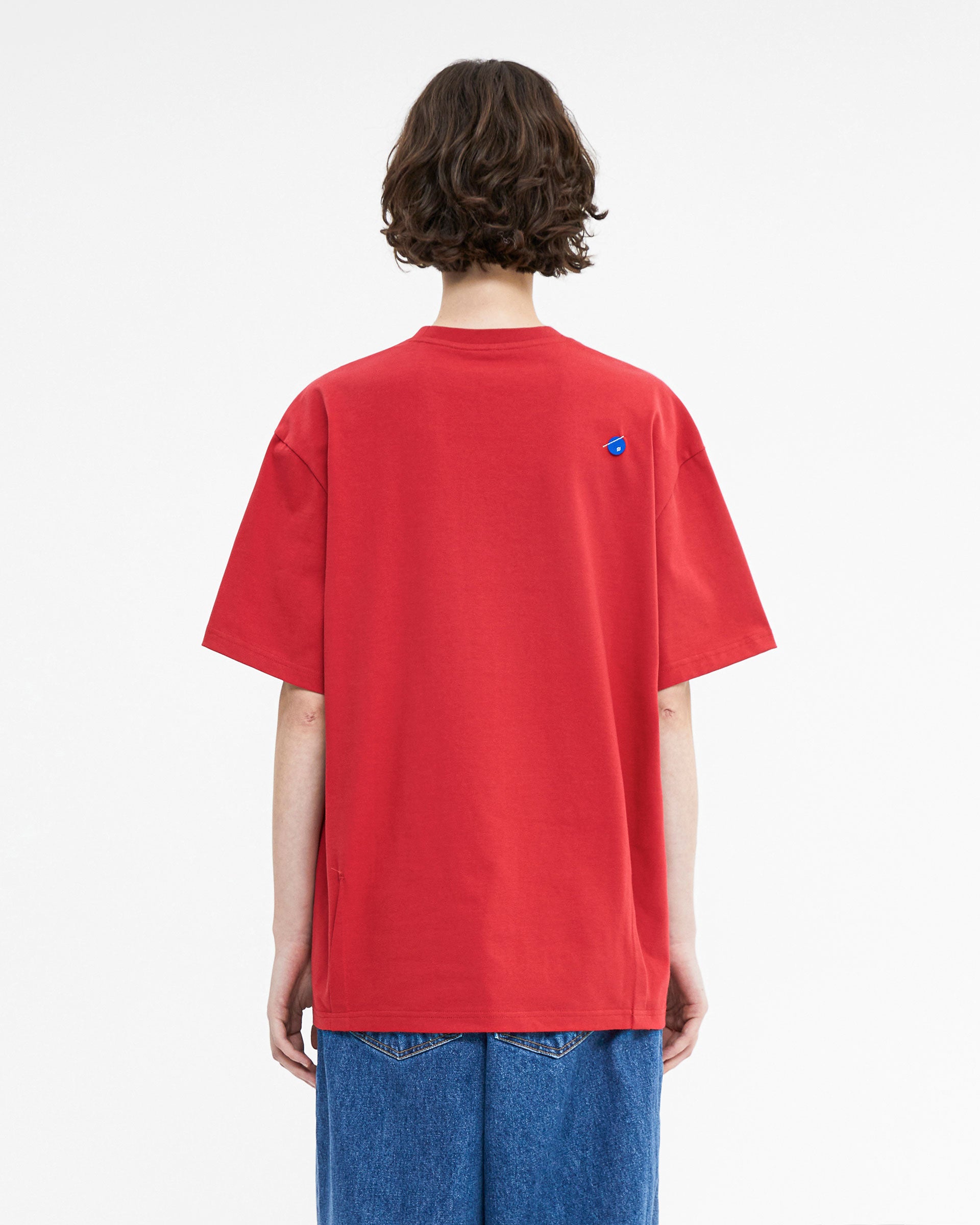 Ader Error - Fluic logo t-shirt (Red) product image 4 | TRAB K-Fashion Australia