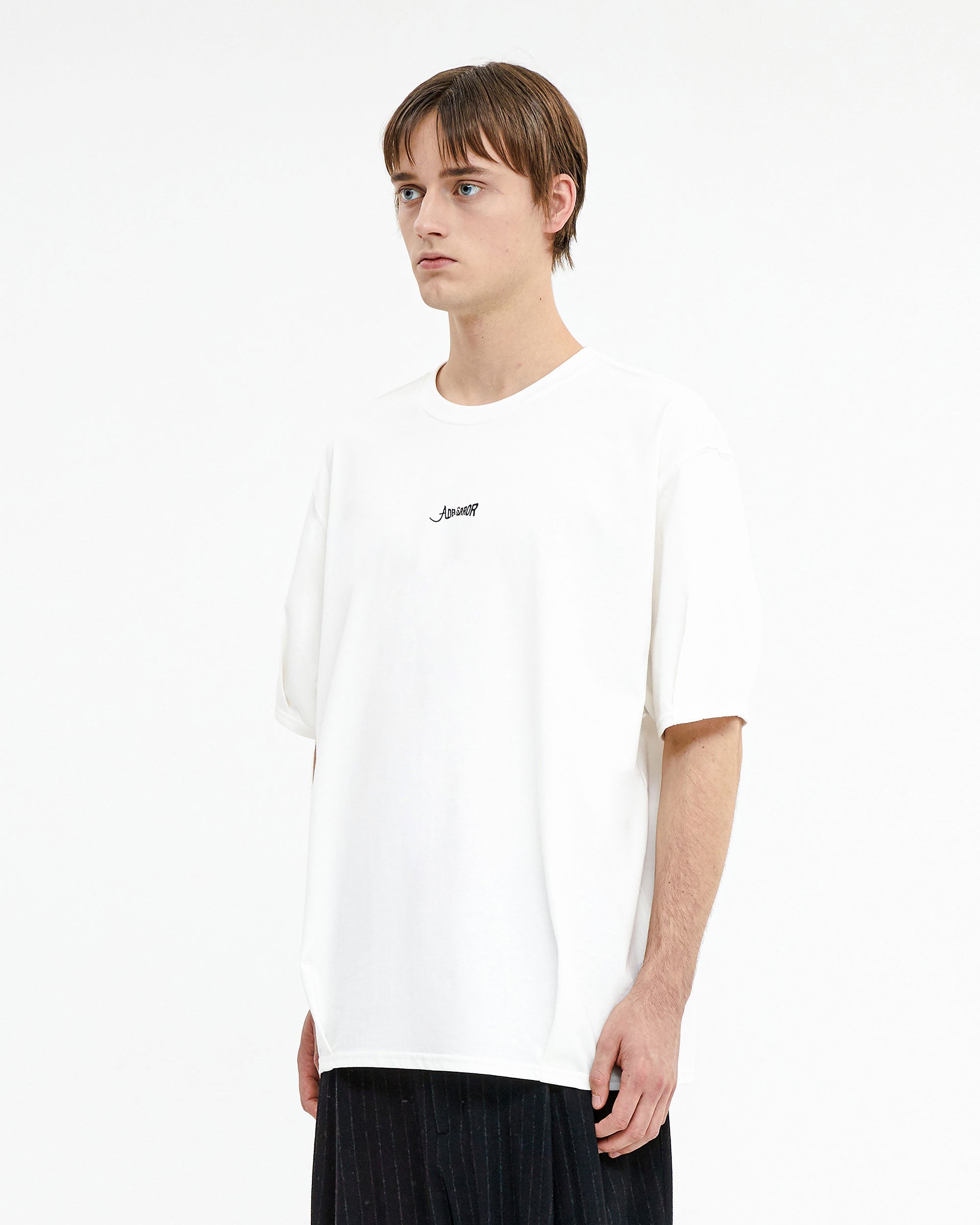 Ader Error - Verif logo t-shirt (White) product image 3 | TRAB K-Fashion Australia