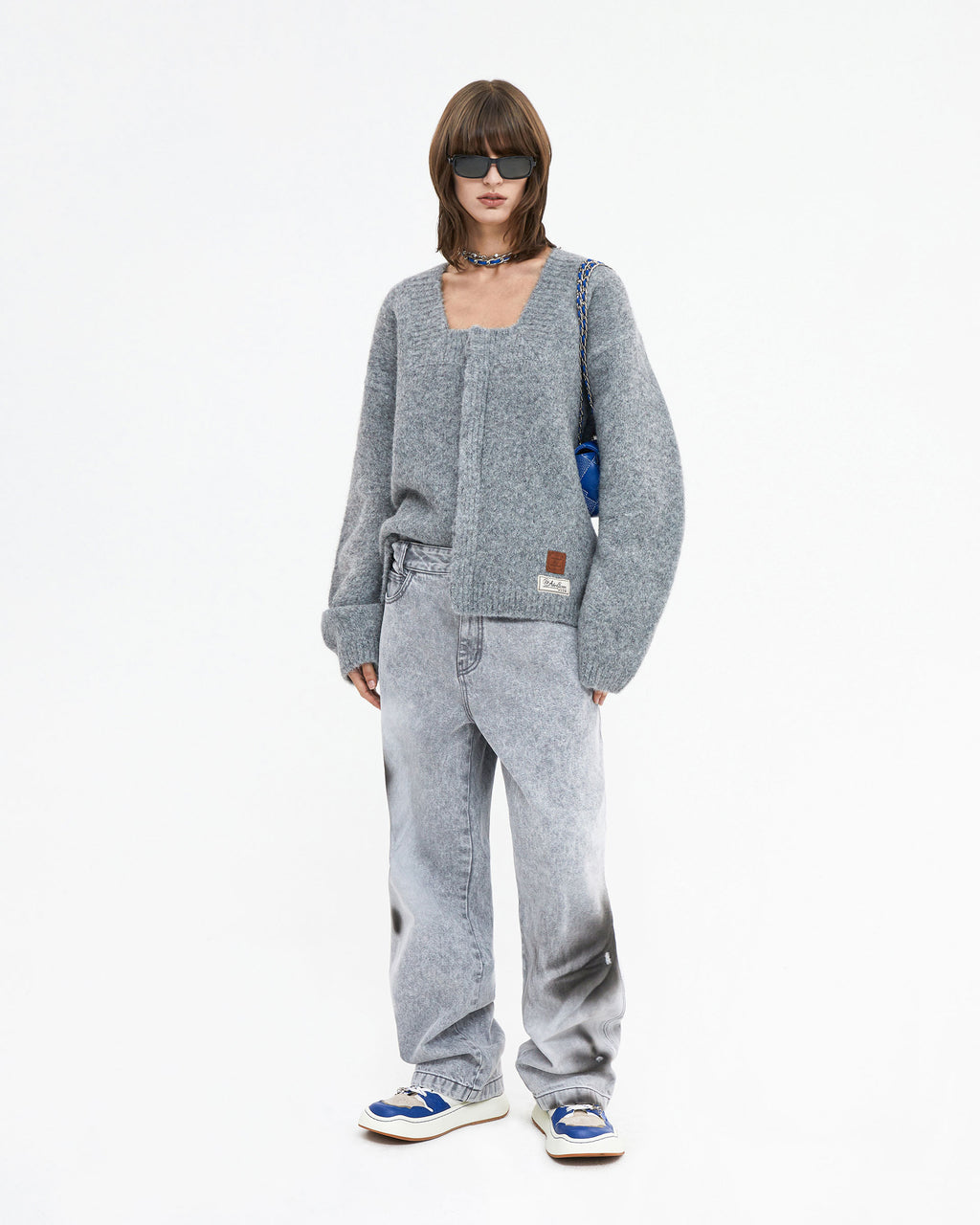 Ader Error - Fendig jeans (Grey) product image 1 | TRAB K-Fashion Australia