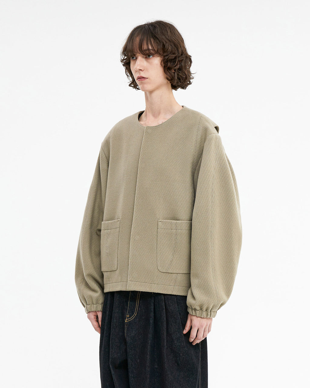 Ader Error - Ferdin jacket (Beige) product image 4 | TRAB K-Fashion Australia